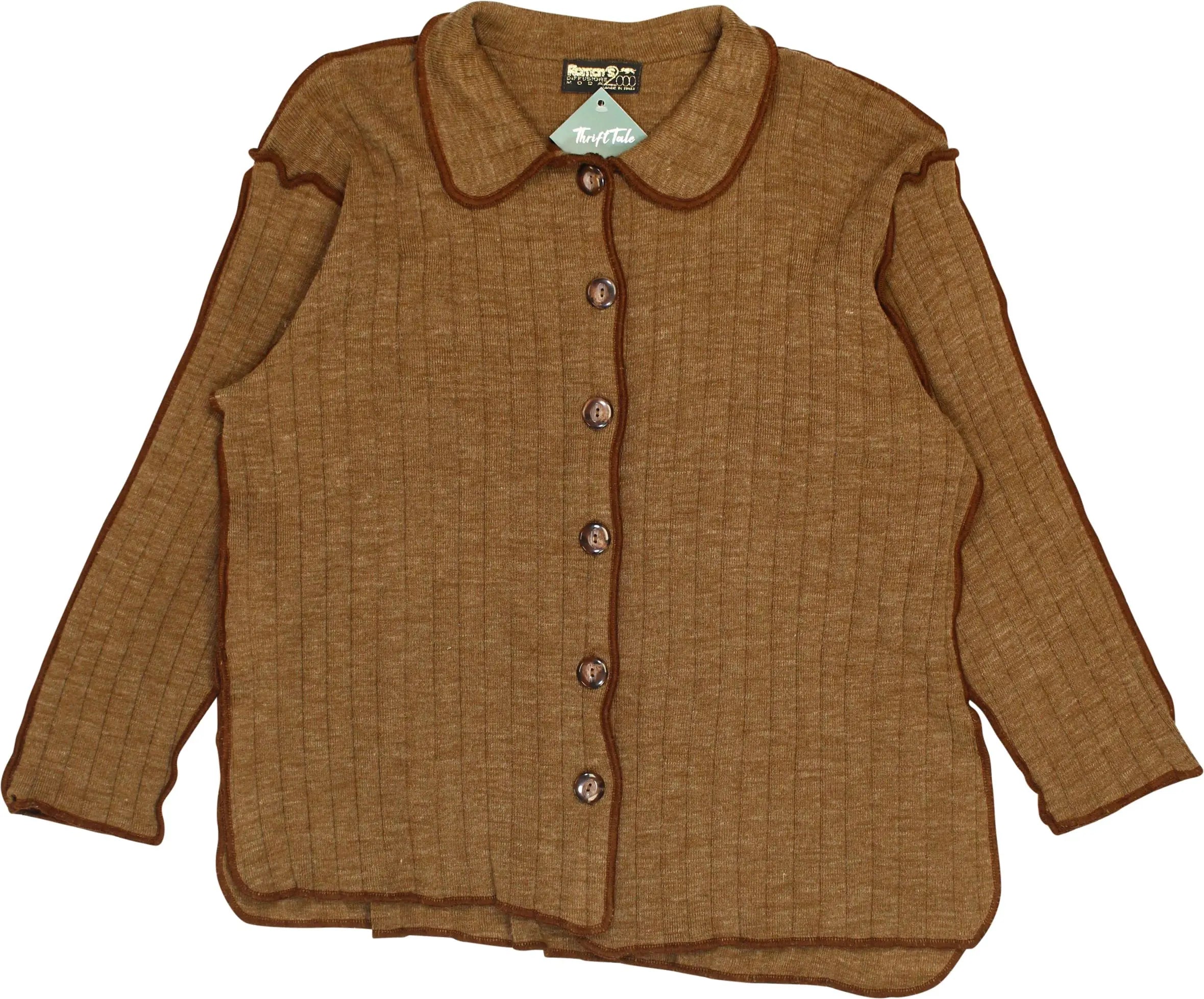 Roman's 2000 - Wool Blend Cardigan- ThriftTale.com - Vintage and second handclothing