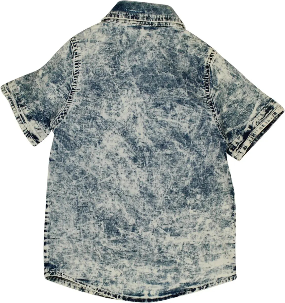 Rose Kids - Denim Short Sleeve Shirt- ThriftTale.com - Vintage and second handclothing