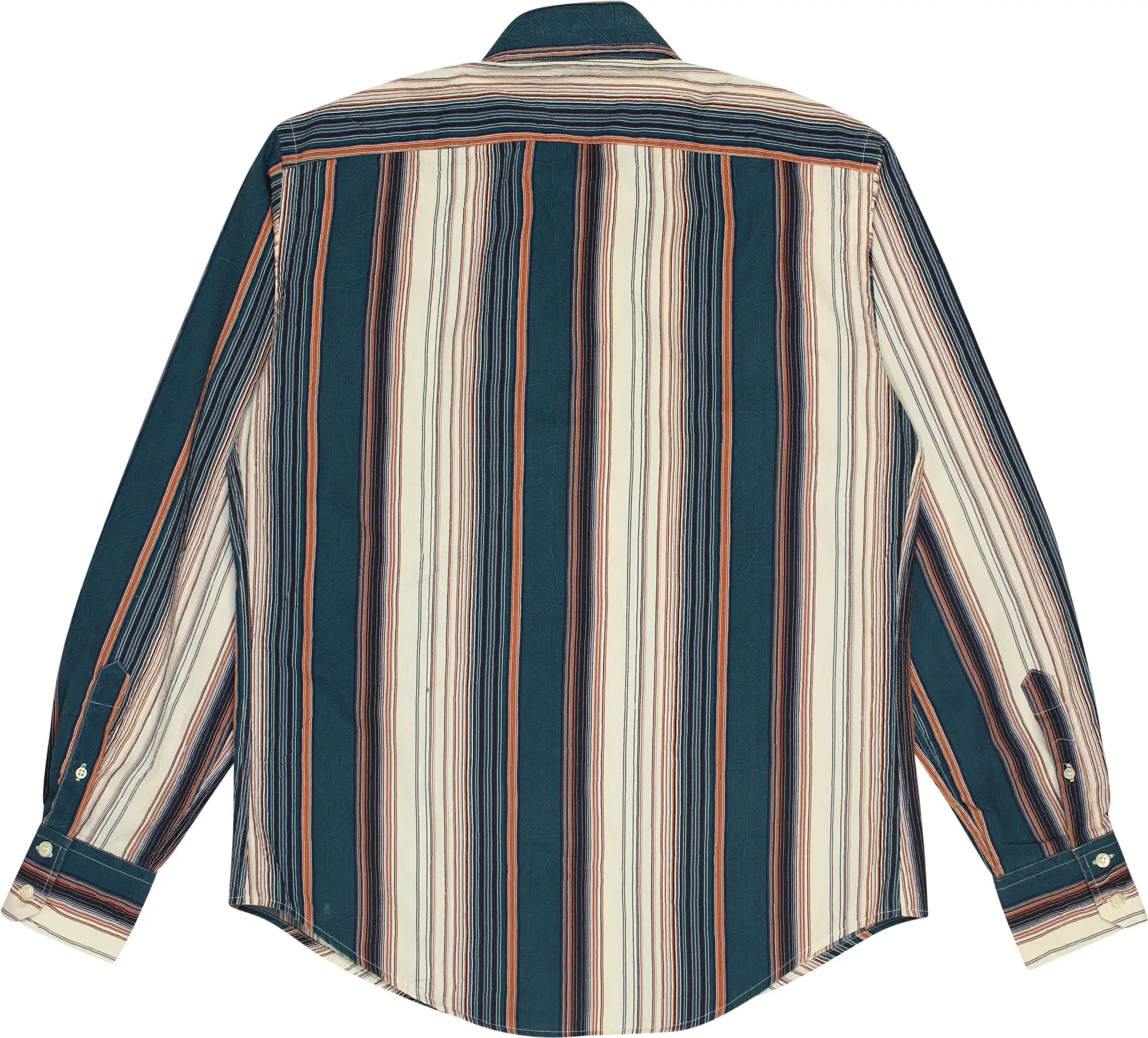 Rowlands - Colourful Striped Shirt- ThriftTale.com - Vintage and second handclothing