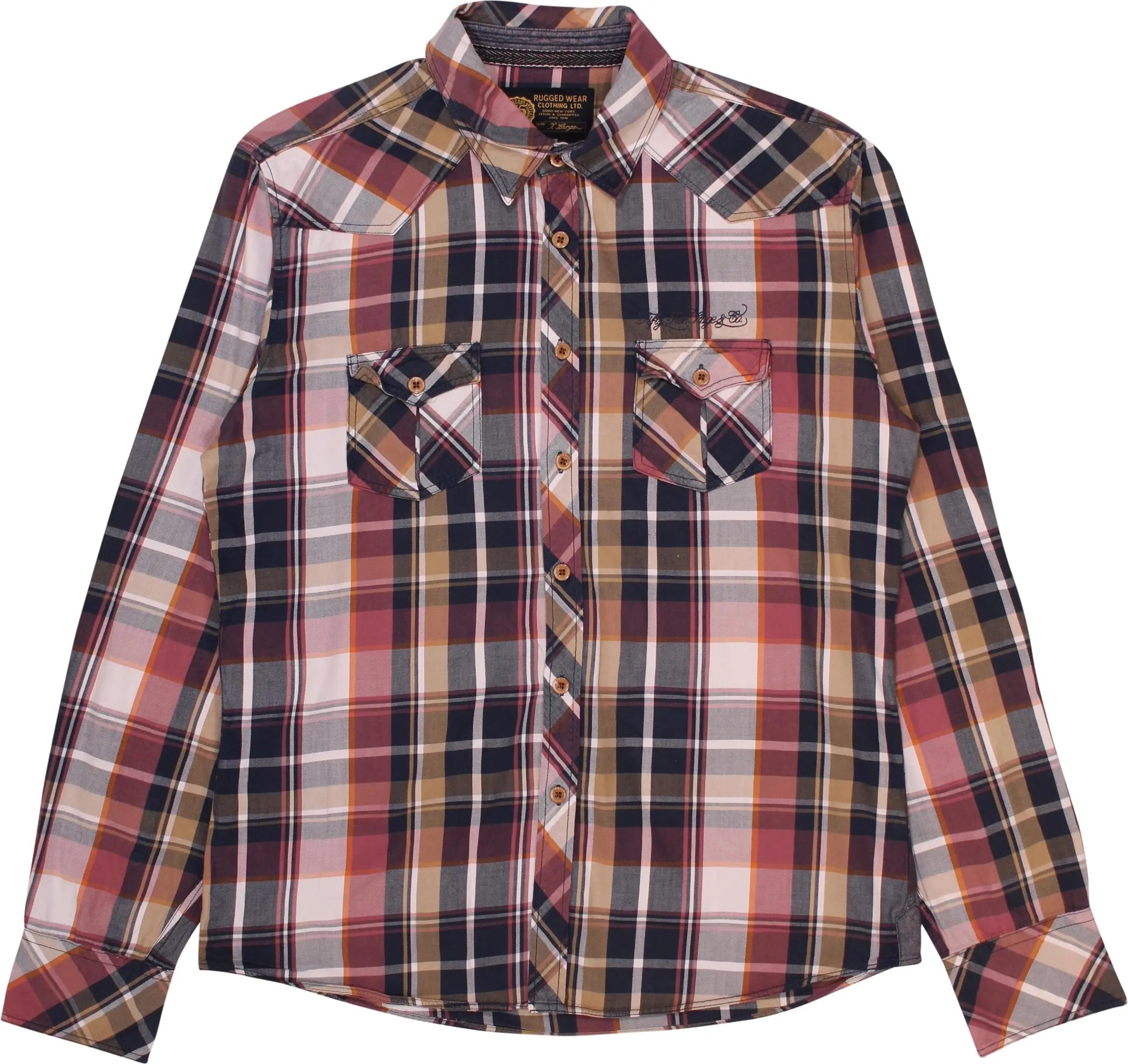 Rugged Wear Clothing LTD. - Checked Shirt- ThriftTale.com - Vintage and second handclothing