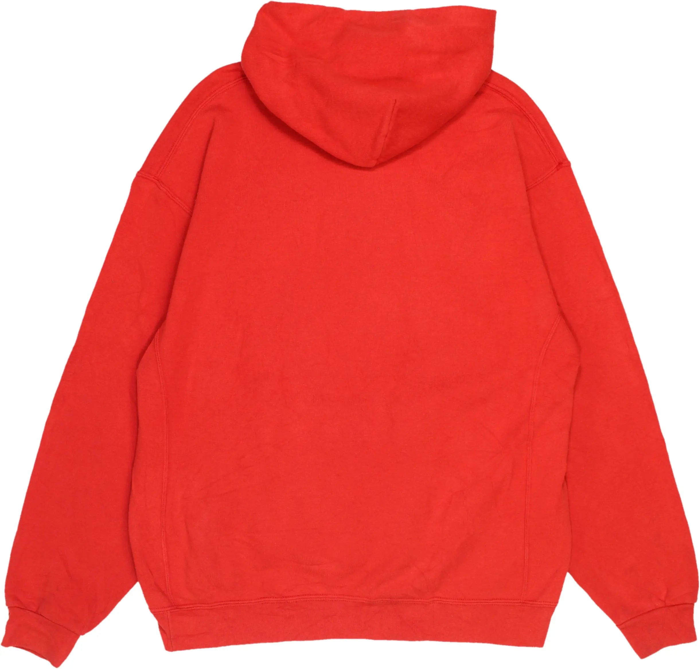 Russell Athletic - Red Hoodie- ThriftTale.com - Vintage and second handclothing