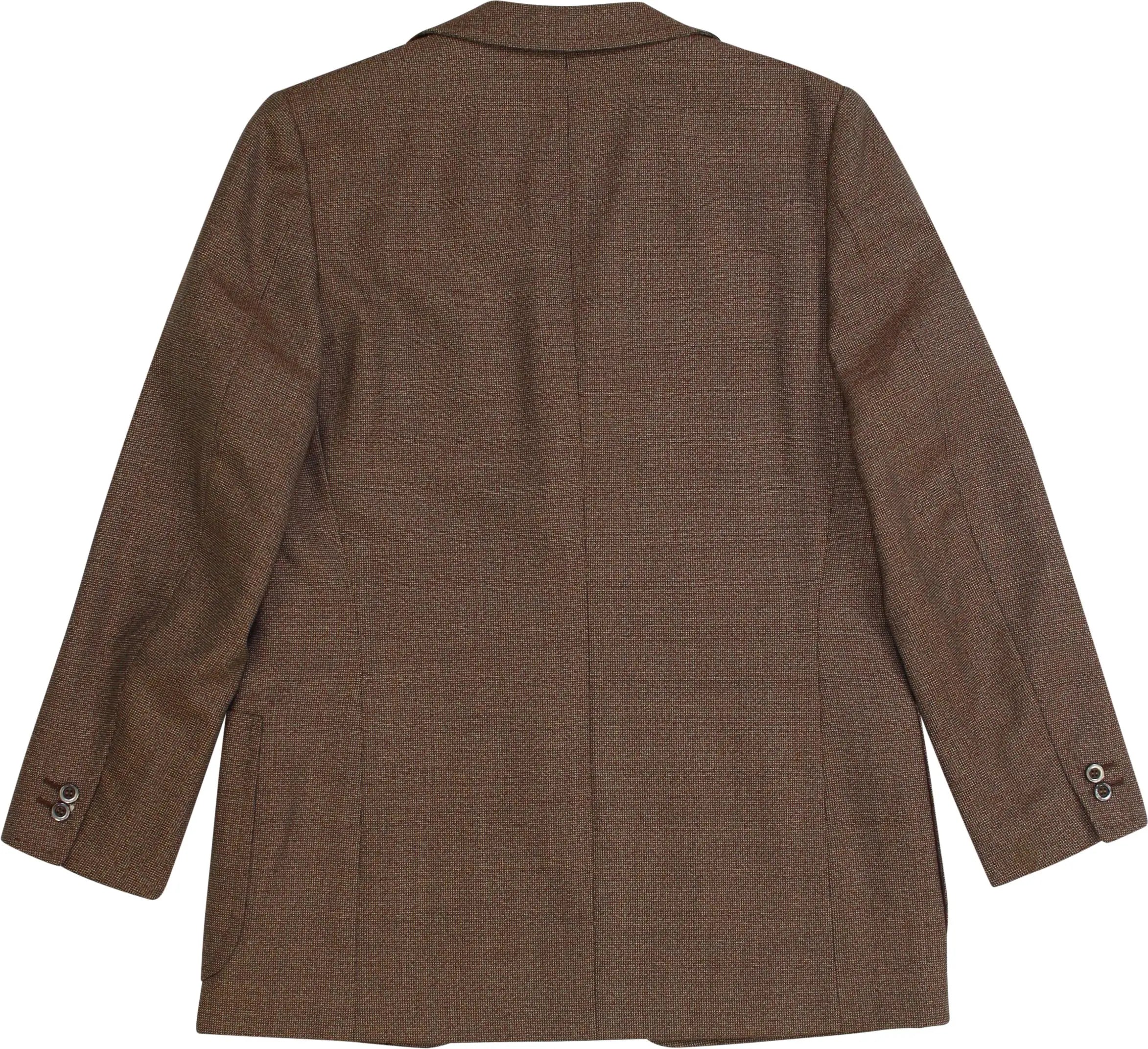 S. Mancini - Brown Blazer- ThriftTale.com - Vintage and second handclothing