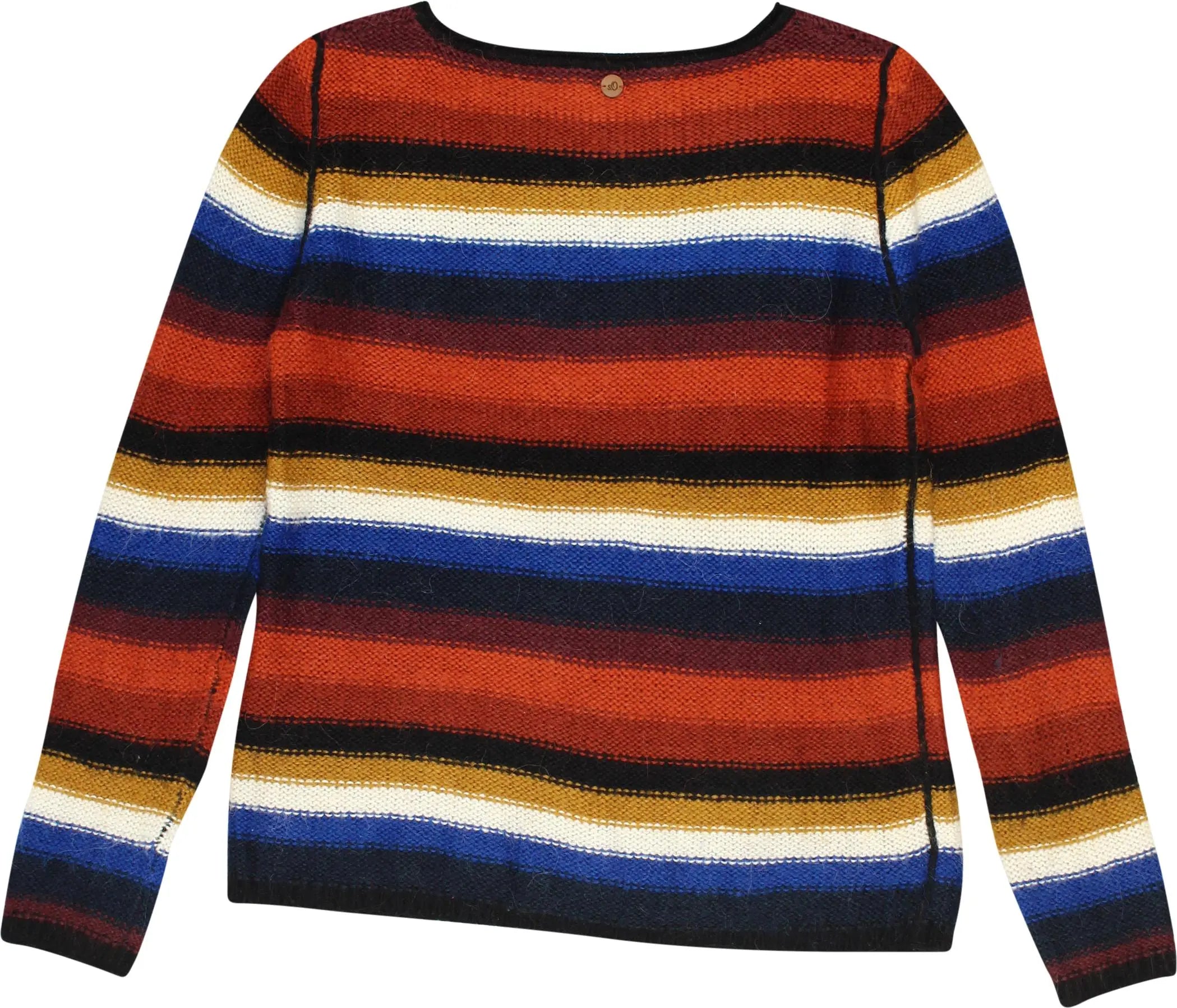 S.Oliver - Striped Wool Blend Jumper- ThriftTale.com - Vintage and second handclothing