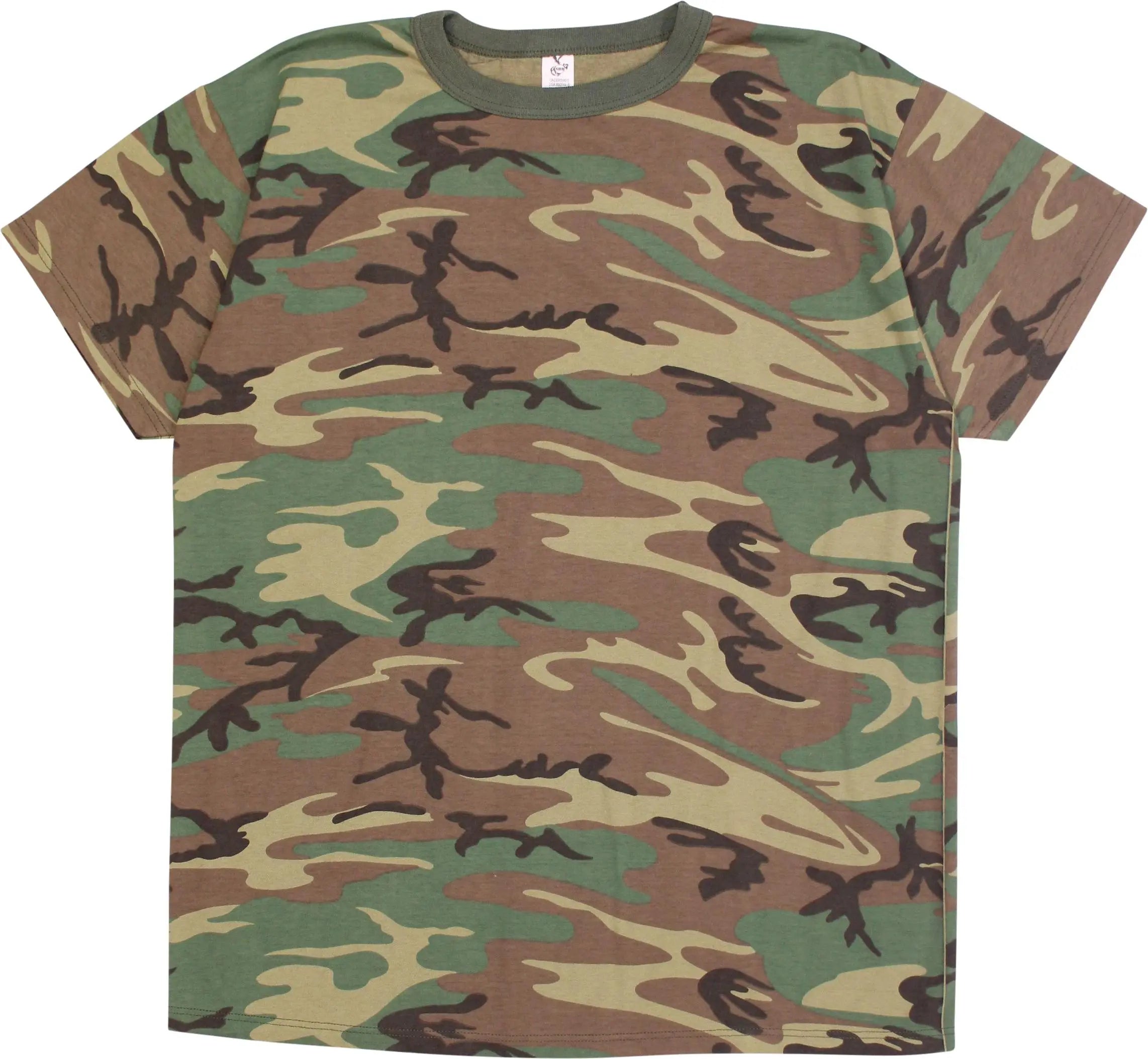 SBB - Military T-shirt- ThriftTale.com - Vintage and second handclothing