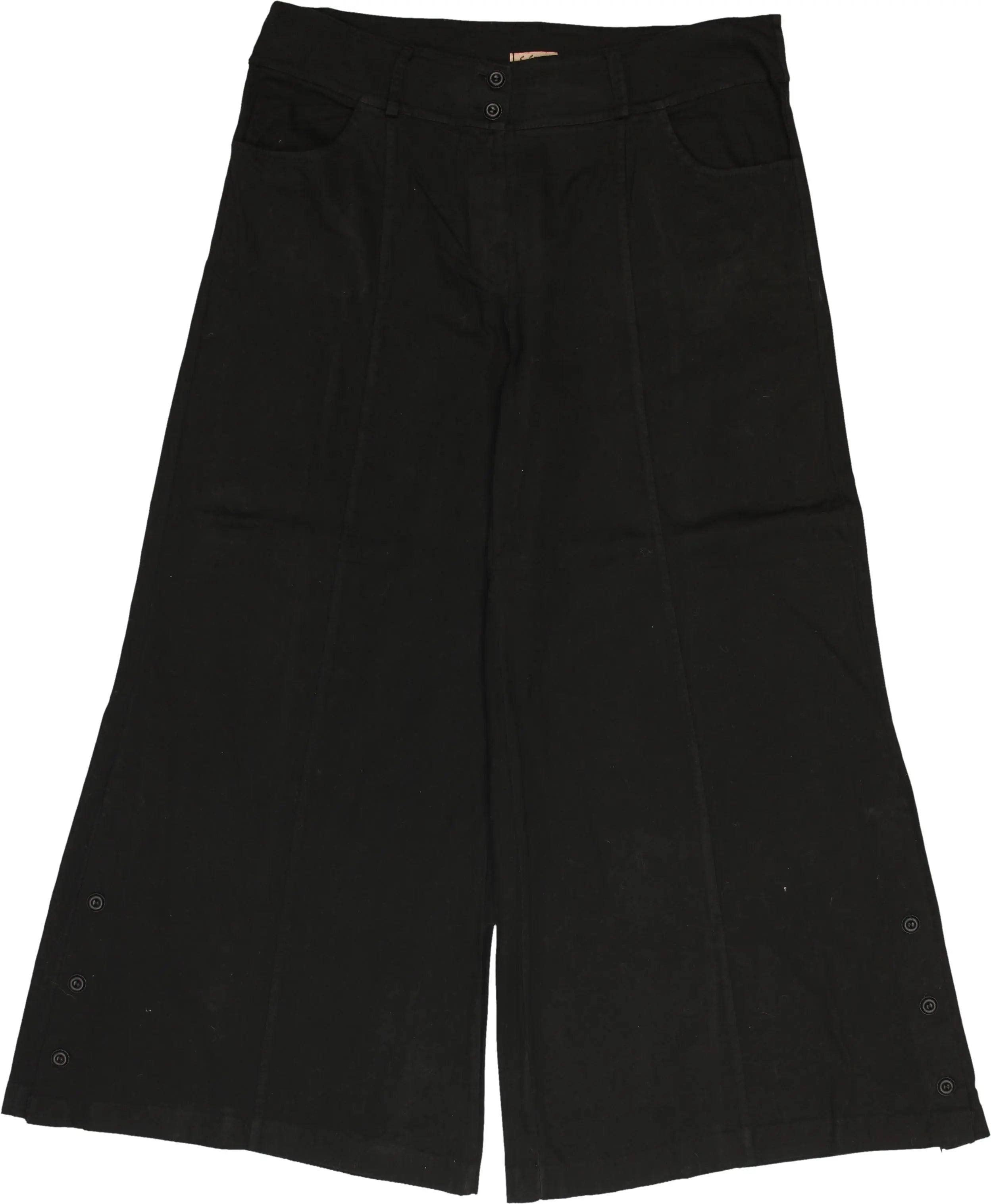 Sa Soon - Wide Leg Trousers- ThriftTale.com - Vintage and second handclothing