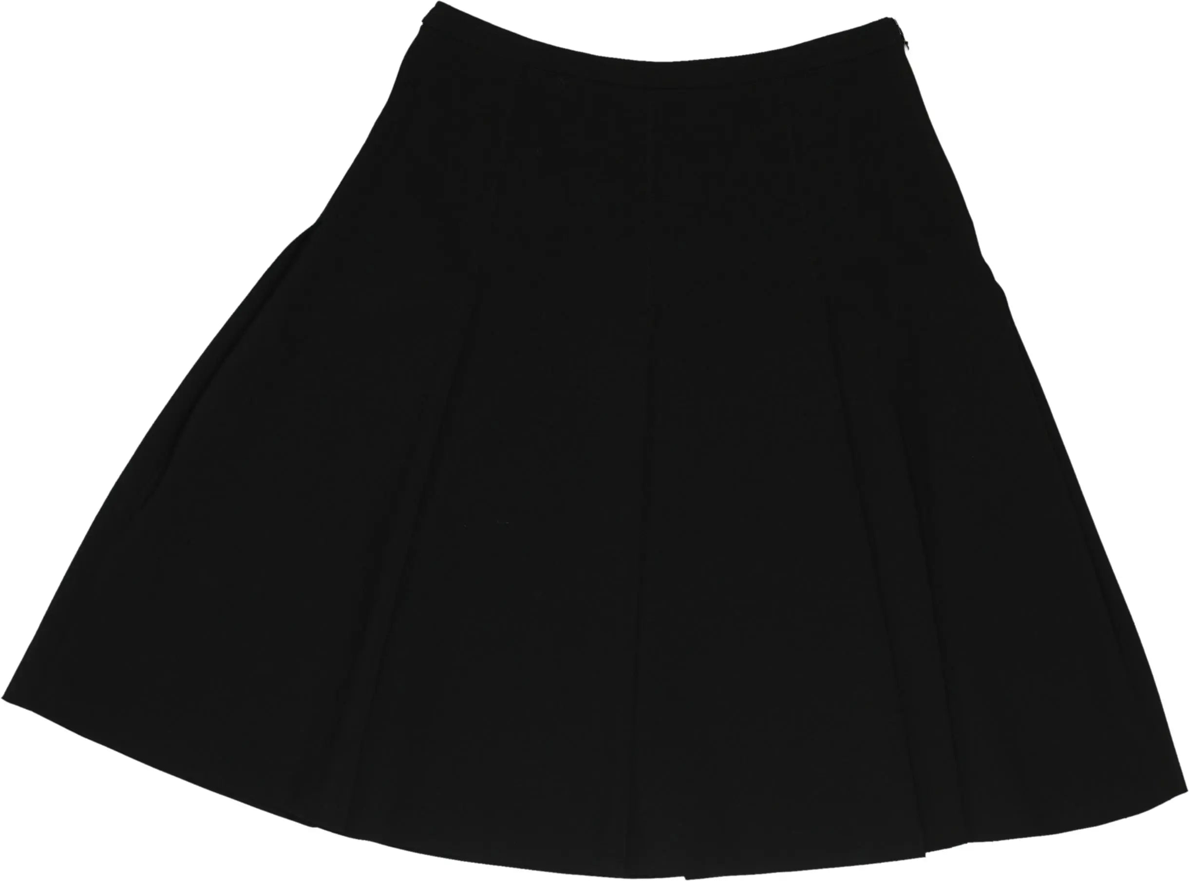 Sahza - Black A-line skirt- ThriftTale.com - Vintage and second handclothing