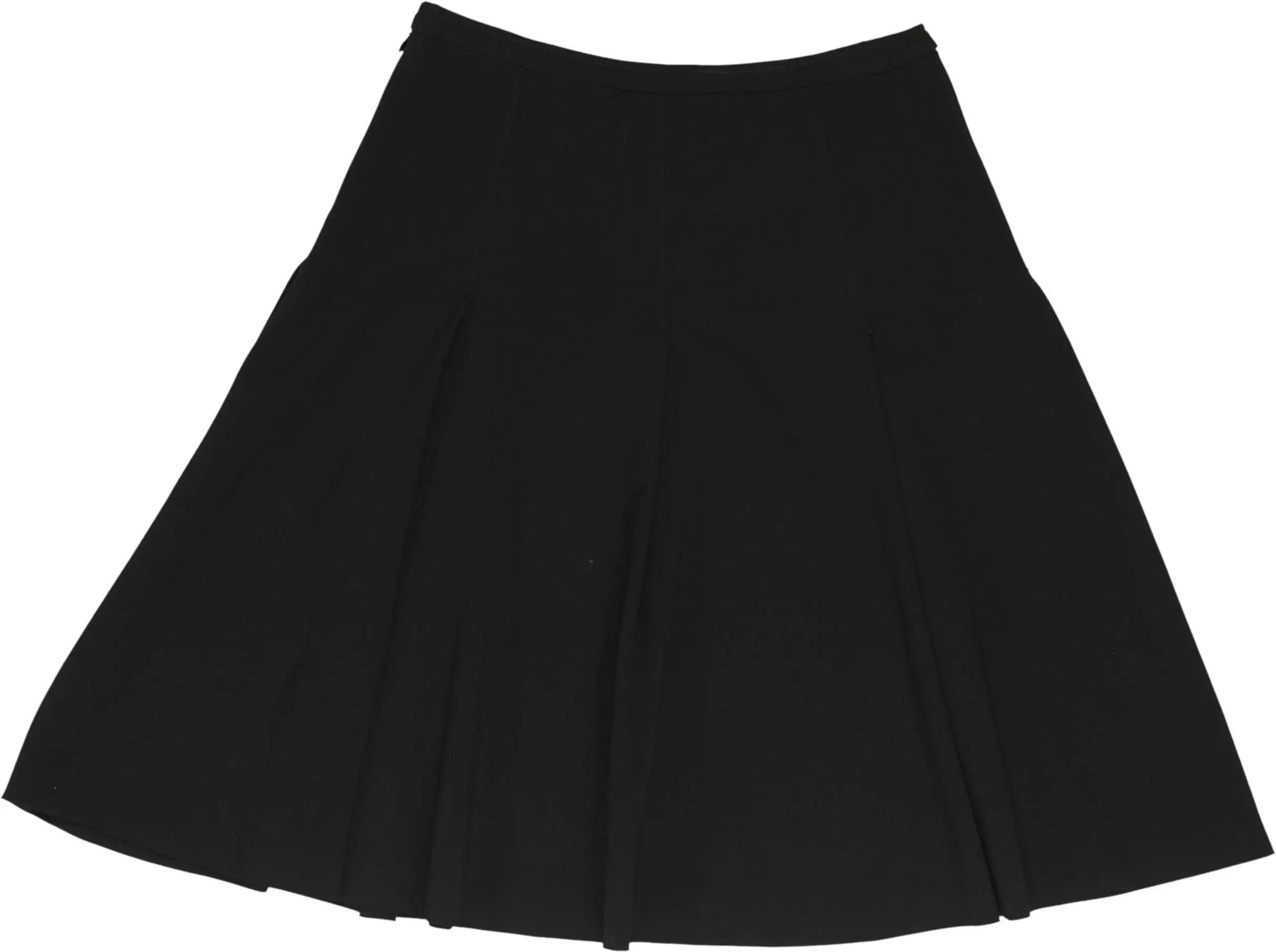 Sahza - Black A-line skirt- ThriftTale.com - Vintage and second handclothing