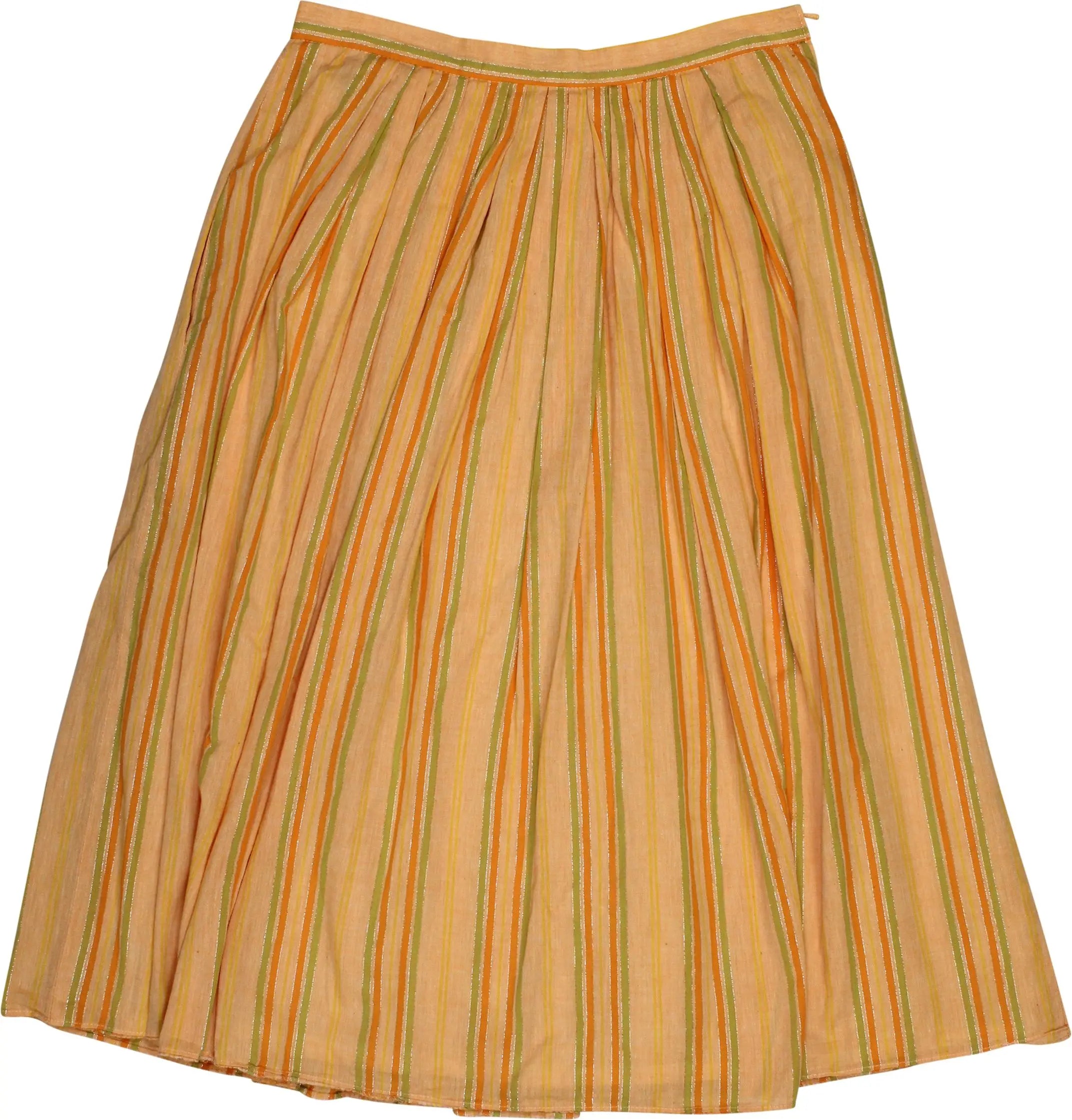 Sailer Trachten - 80s Striped Skirt- ThriftTale.com - Vintage and second handclothing