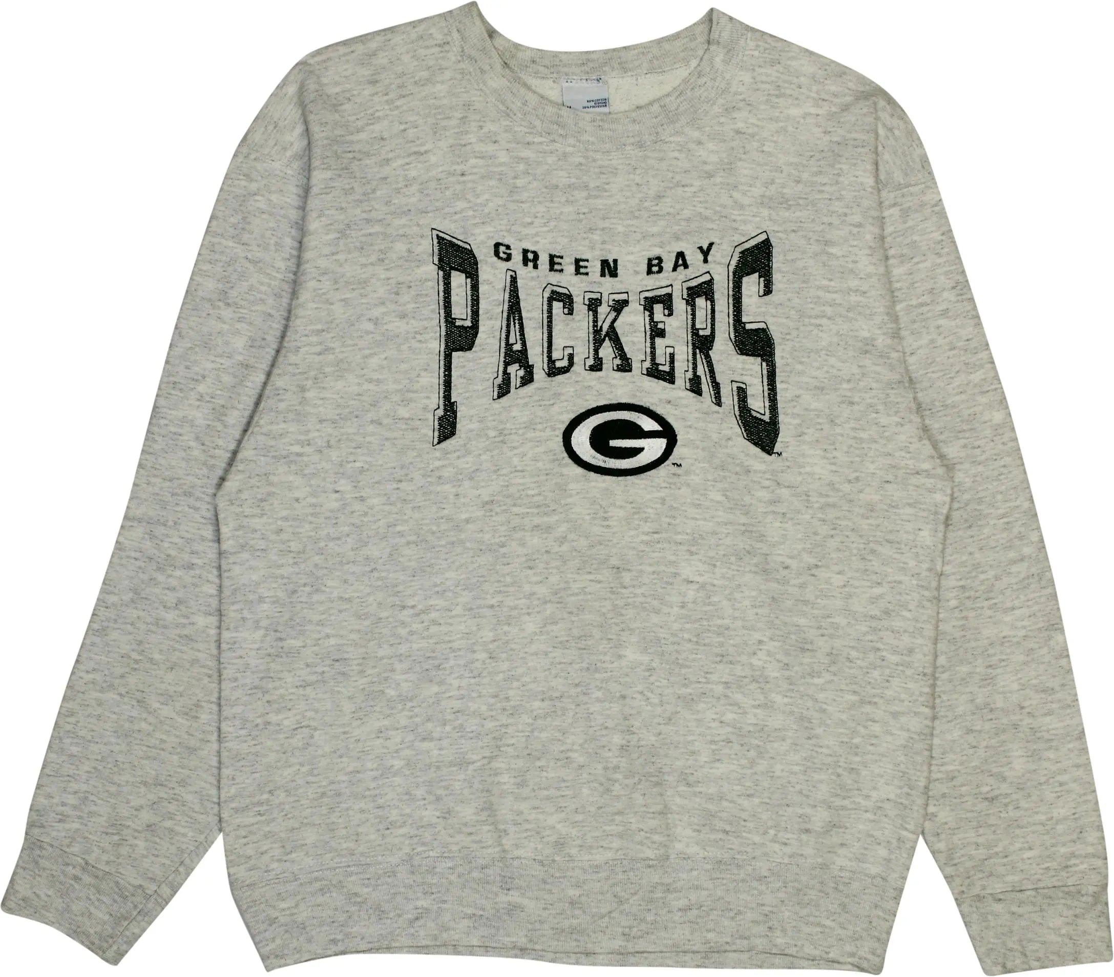 Salem - Grey Green Bay Packers Sweater- ThriftTale.com - Vintage and second handclothing