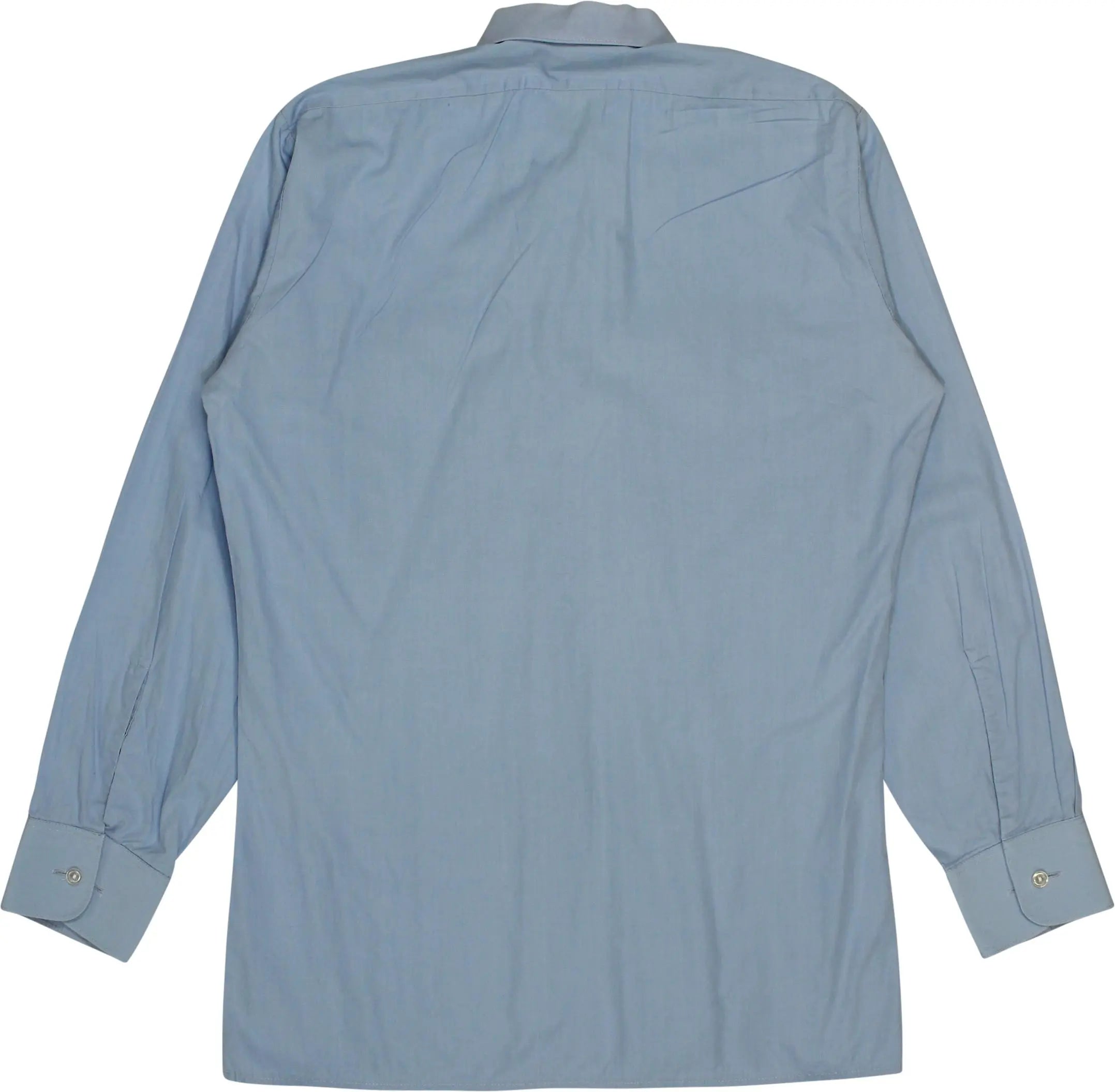 Sanfor Plus - Blue Long Sleeve Shirt- ThriftTale.com - Vintage and second handclothing