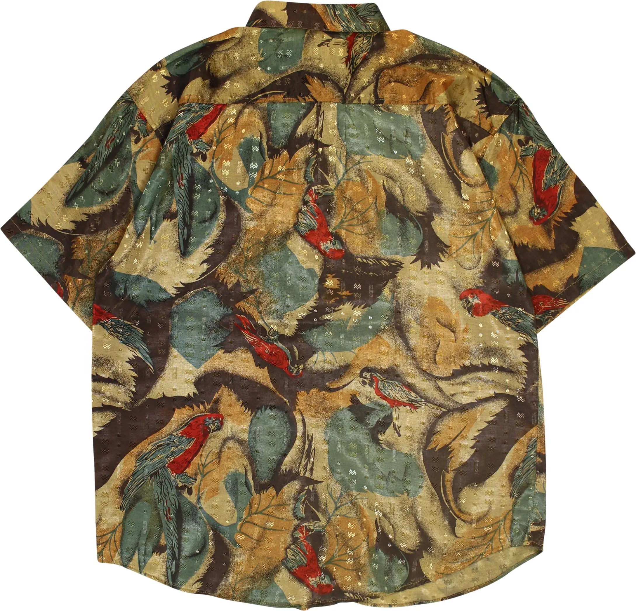 Sant' Angelo - Satin Patterned Shirt- ThriftTale.com - Vintage and second handclothing