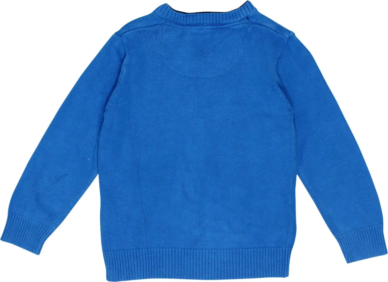 Scamps & Boys - Blue Jumper- ThriftTale.com - Vintage and second handclothing