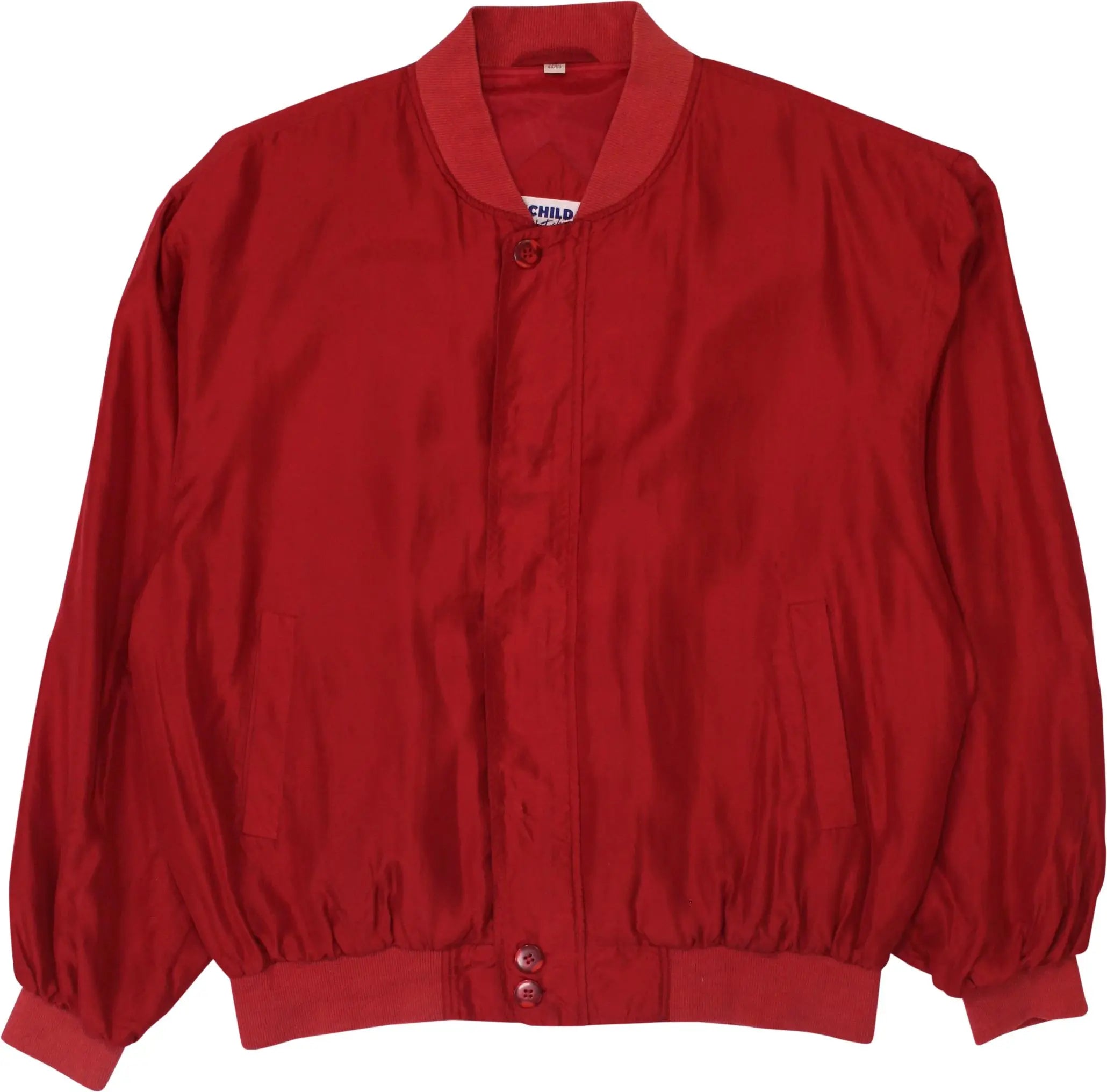 Schild - Vintage 100% Silk Bomber Jacket- ThriftTale.com - Vintage and second handclothing