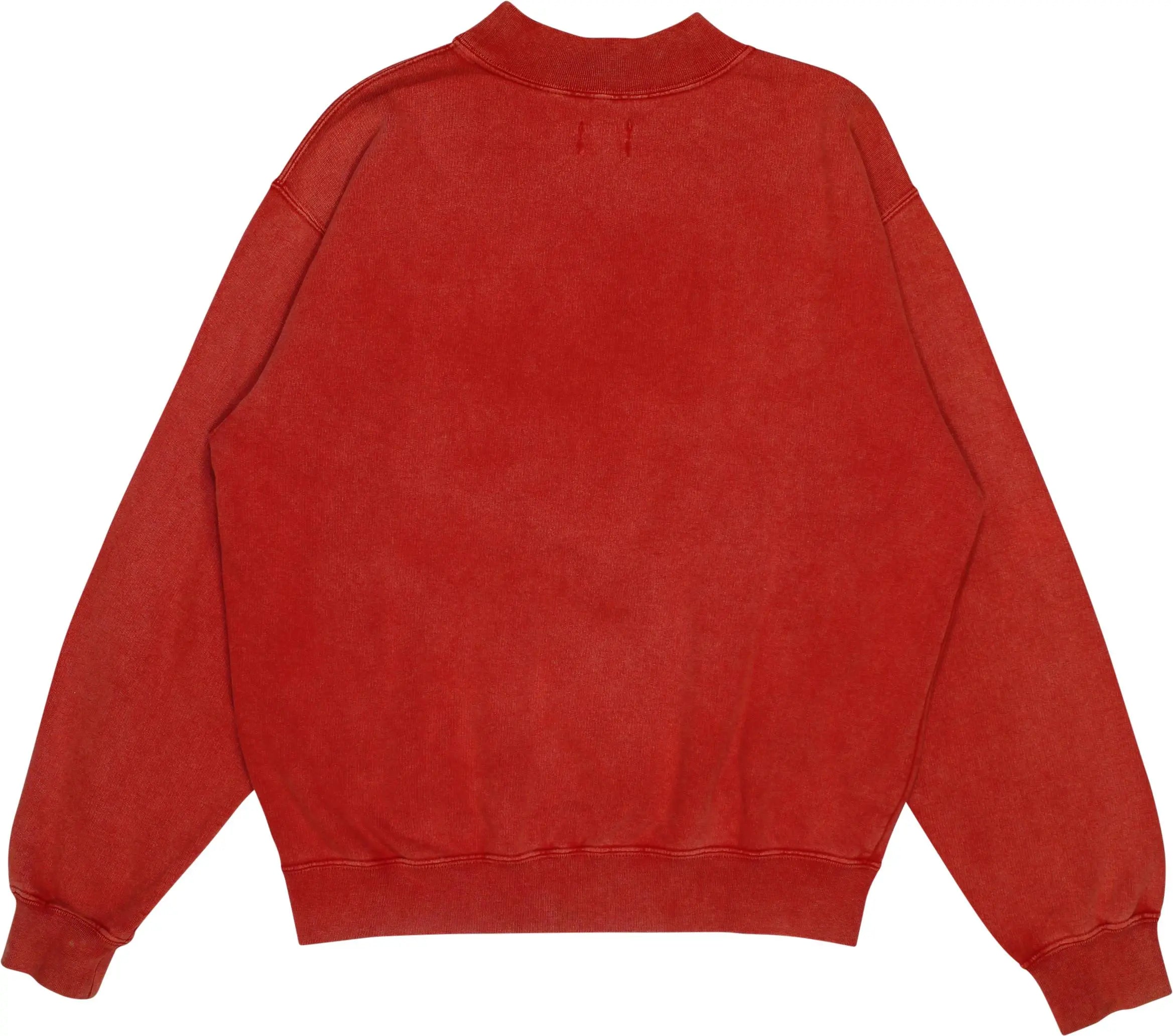 Schott - Red Sweatshirt by Schott- ThriftTale.com - Vintage and second handclothing