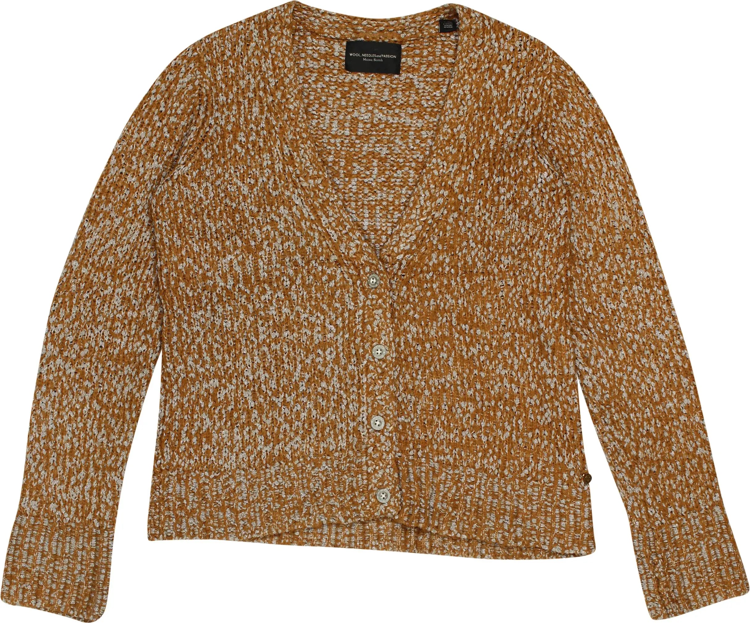 Scotch & Soda - Yellow Knitted Cardigan- ThriftTale.com - Vintage and second handclothing
