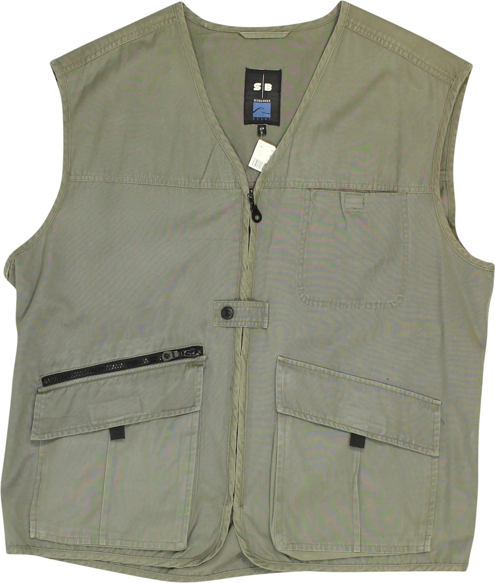 Sea Barrier - Waistcoat- ThriftTale.com - Vintage and second handclothing