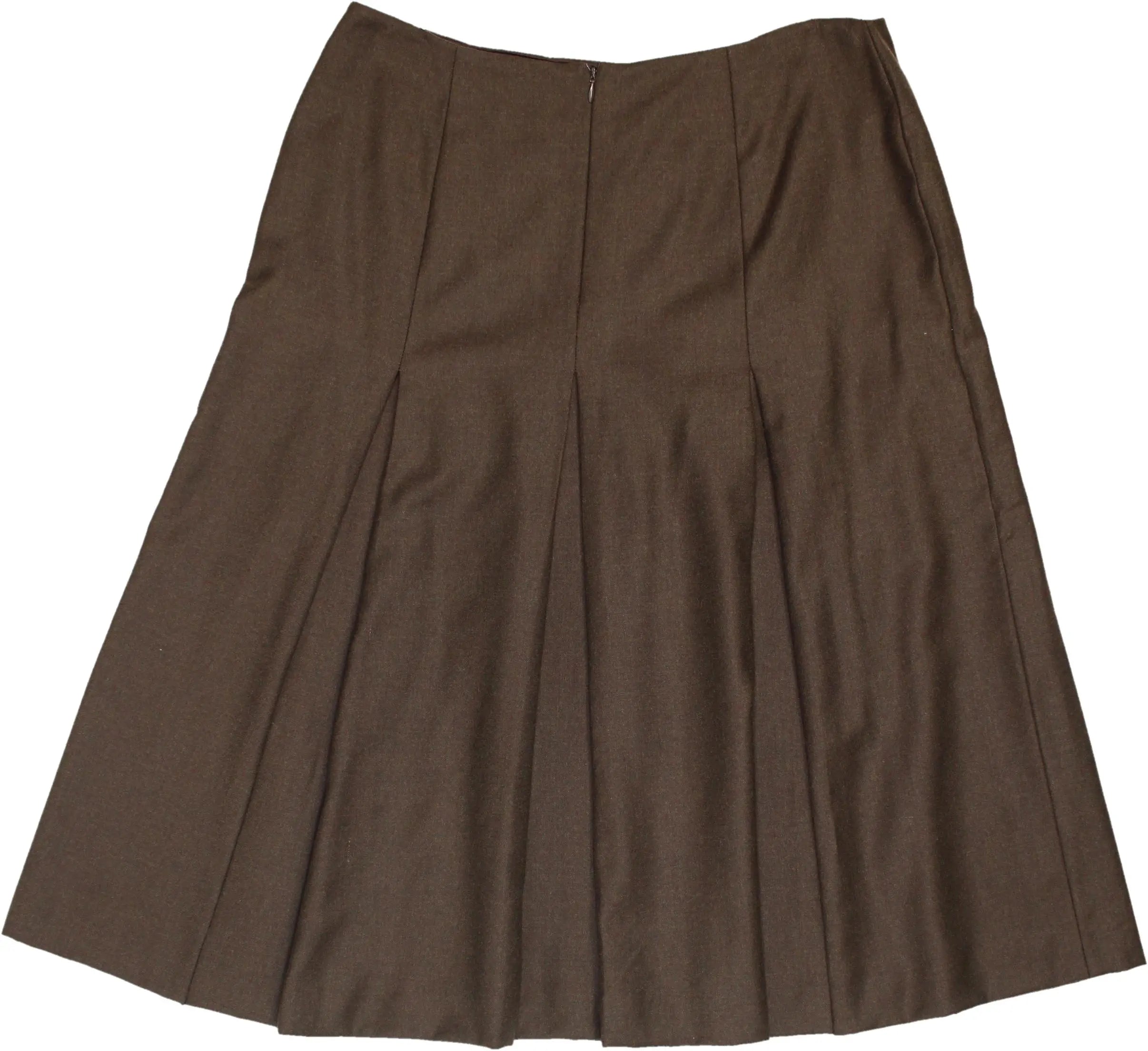 Seda Modell - 80s Pleated Wool Skirt- ThriftTale.com - Vintage and second handclothing