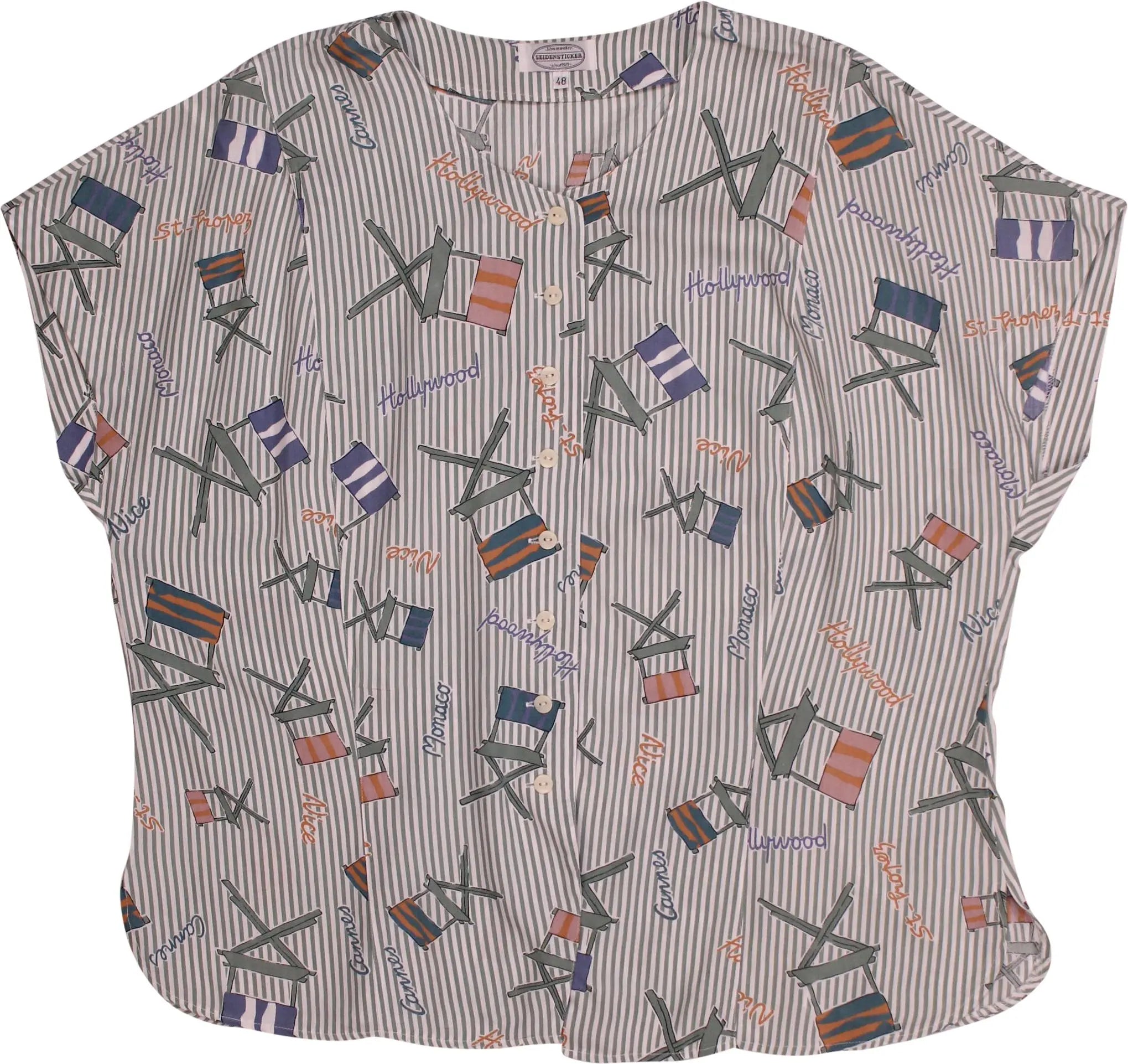 Seidensticker - 80s Blouse- ThriftTale.com - Vintage and second handclothing