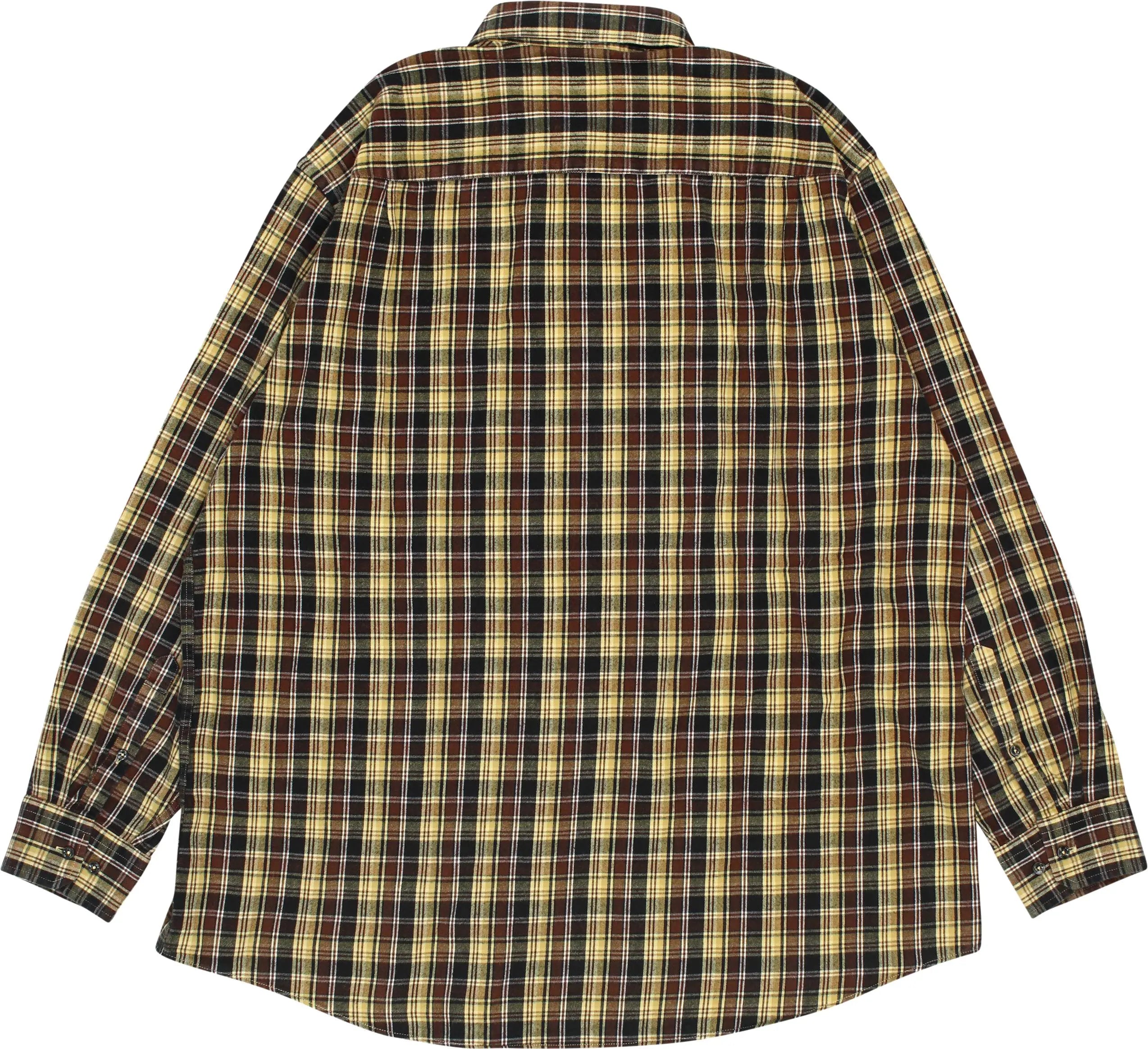 Seidensticker - Checkered Flannel Shirt- ThriftTale.com - Vintage and second handclothing