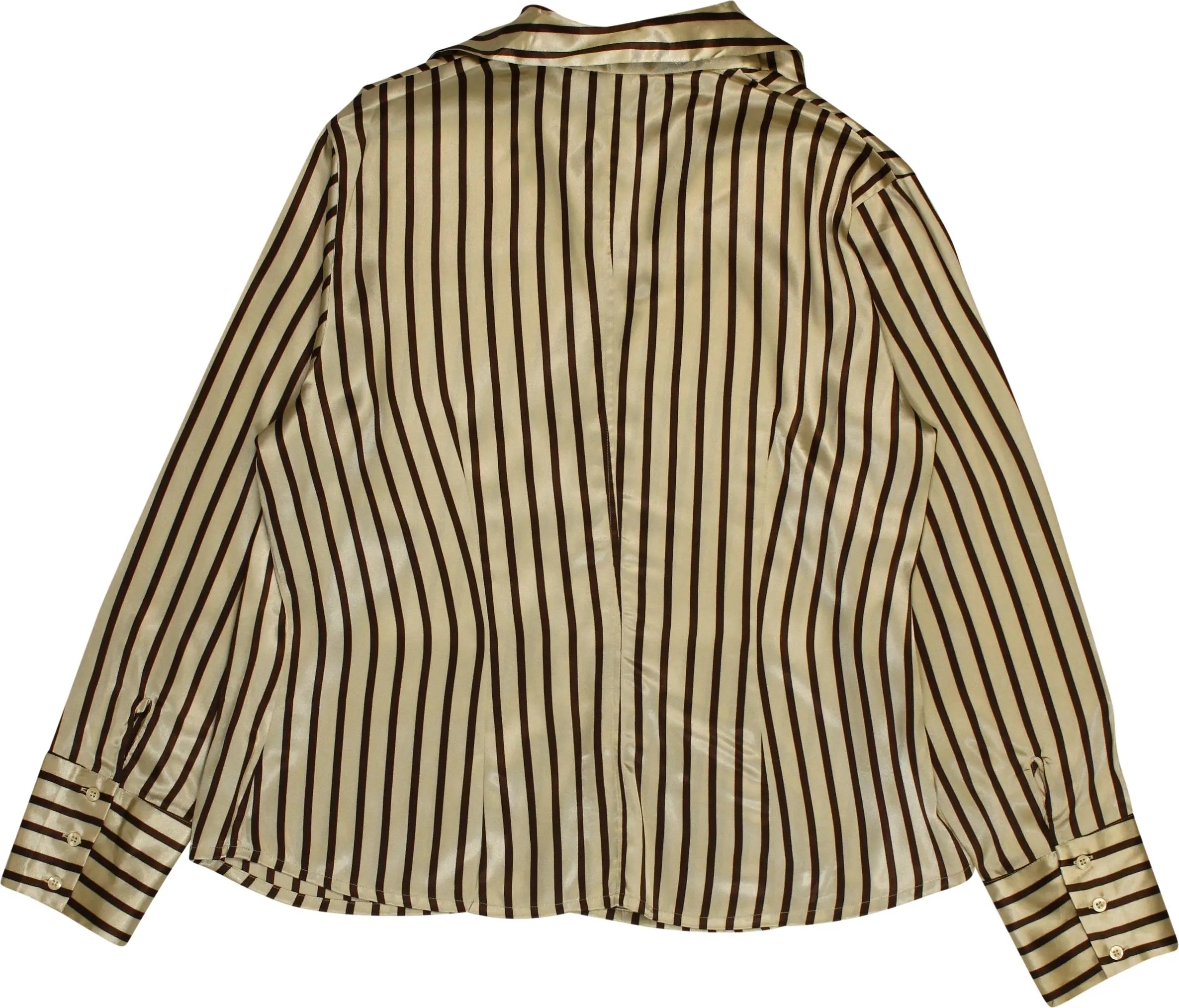 Seidensticker - Striped Satin Pyama- ThriftTale.com - Vintage and second handclothing