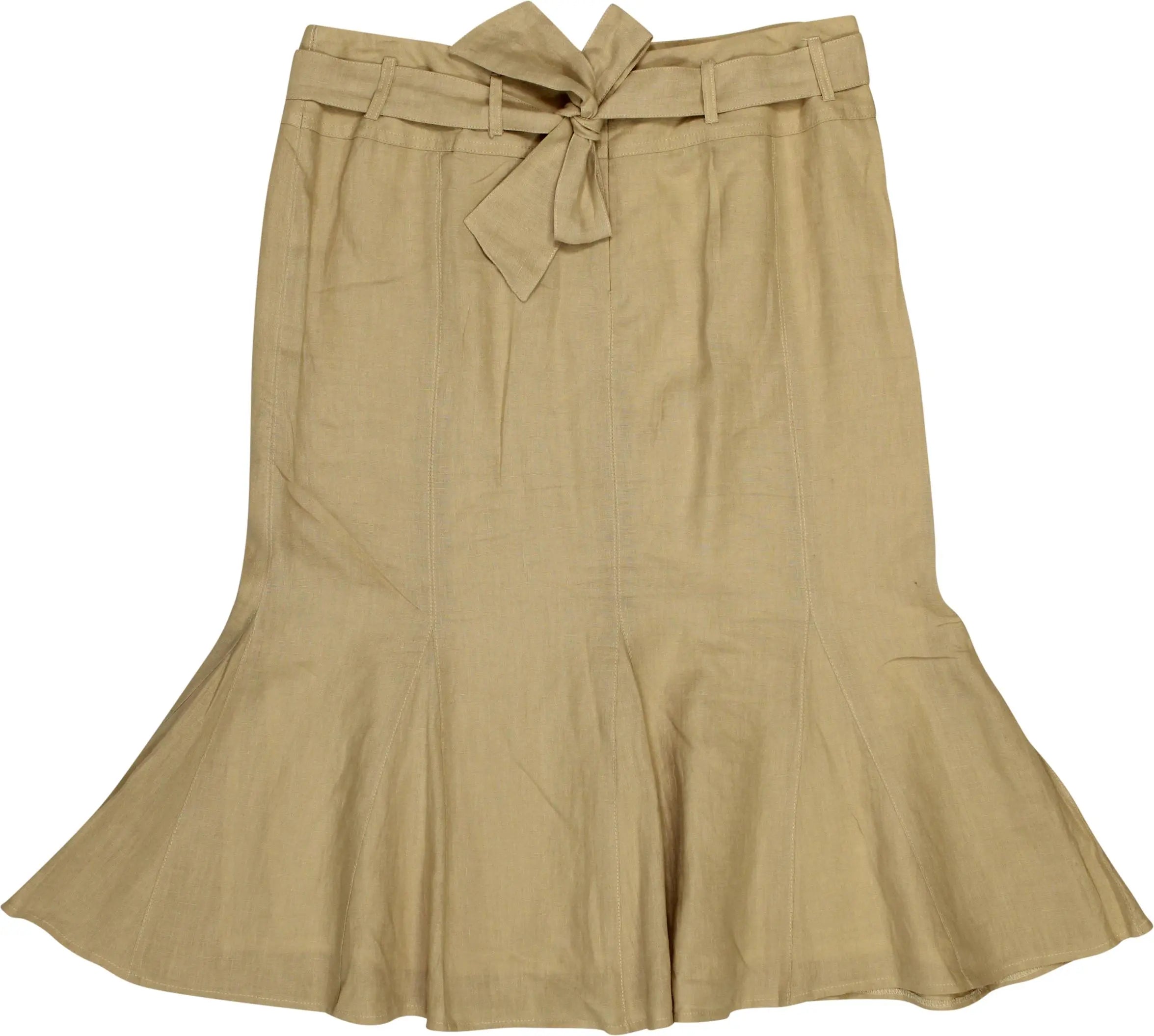 Sensa Donna - Linen Skirt- ThriftTale.com - Vintage and second handclothing