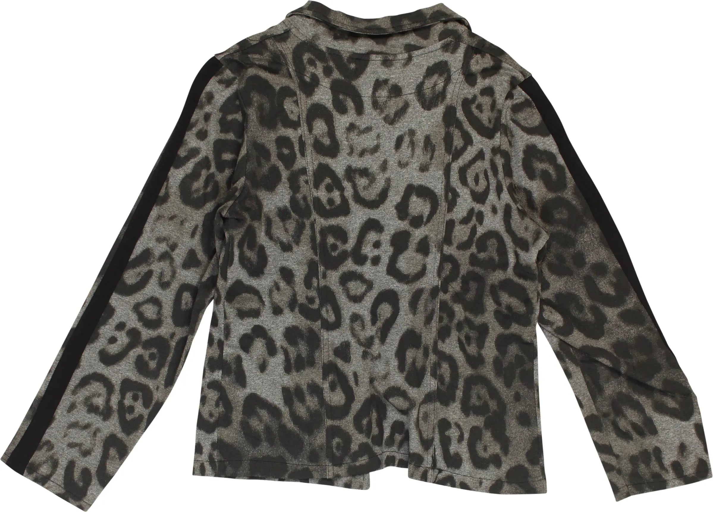 Sensi Wear - Leopard Print Blazer- ThriftTale.com - Vintage and second handclothing