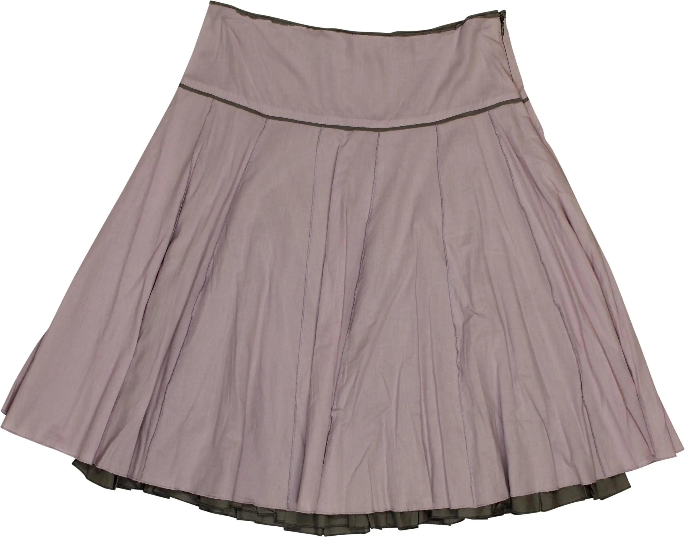 Sentido - Lilac A-line Skirt- ThriftTale.com - Vintage and second handclothing