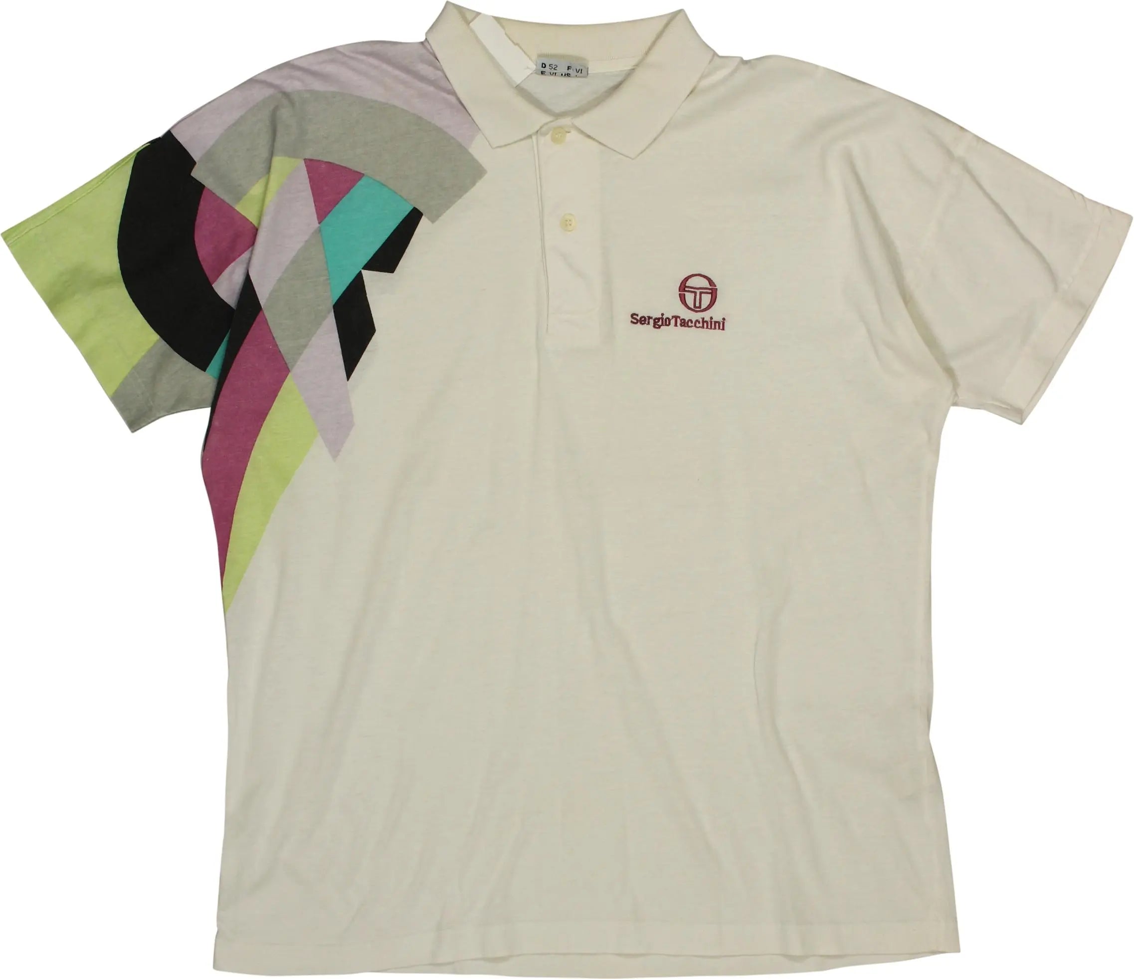 Sergio Tacchini - Polo- ThriftTale.com - Vintage and second handclothing