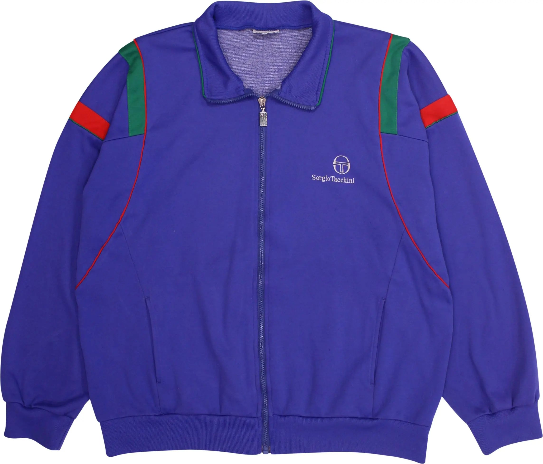 Sergio Tacchini - Track Jacket by Sergio Tacchini- ThriftTale.com - Vintage and second handclothing