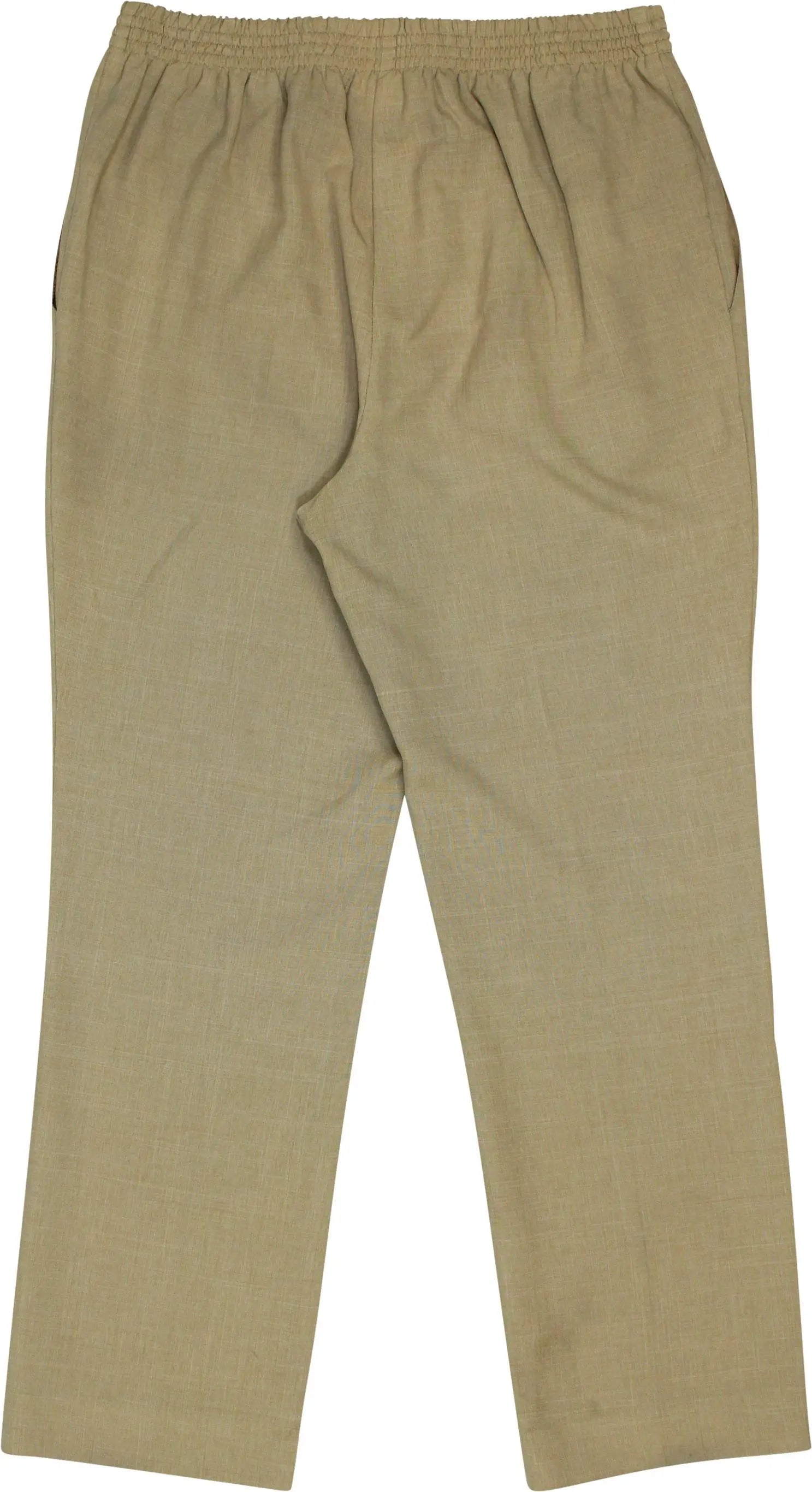 Setterlady - Beige Trousers- ThriftTale.com - Vintage and second handclothing