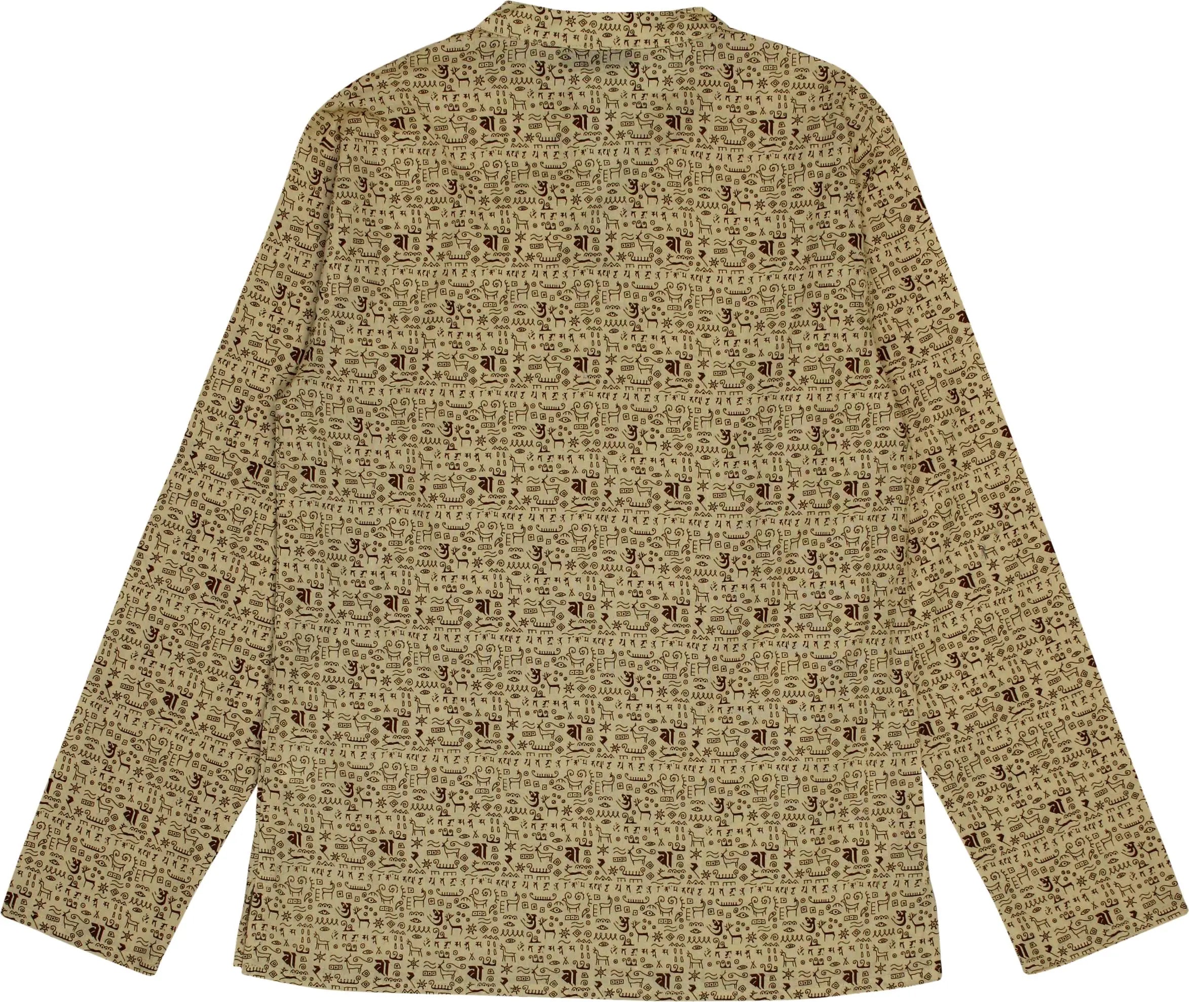 Shatranj - Patterned Kurta Shirt- ThriftTale.com - Vintage and second handclothing
