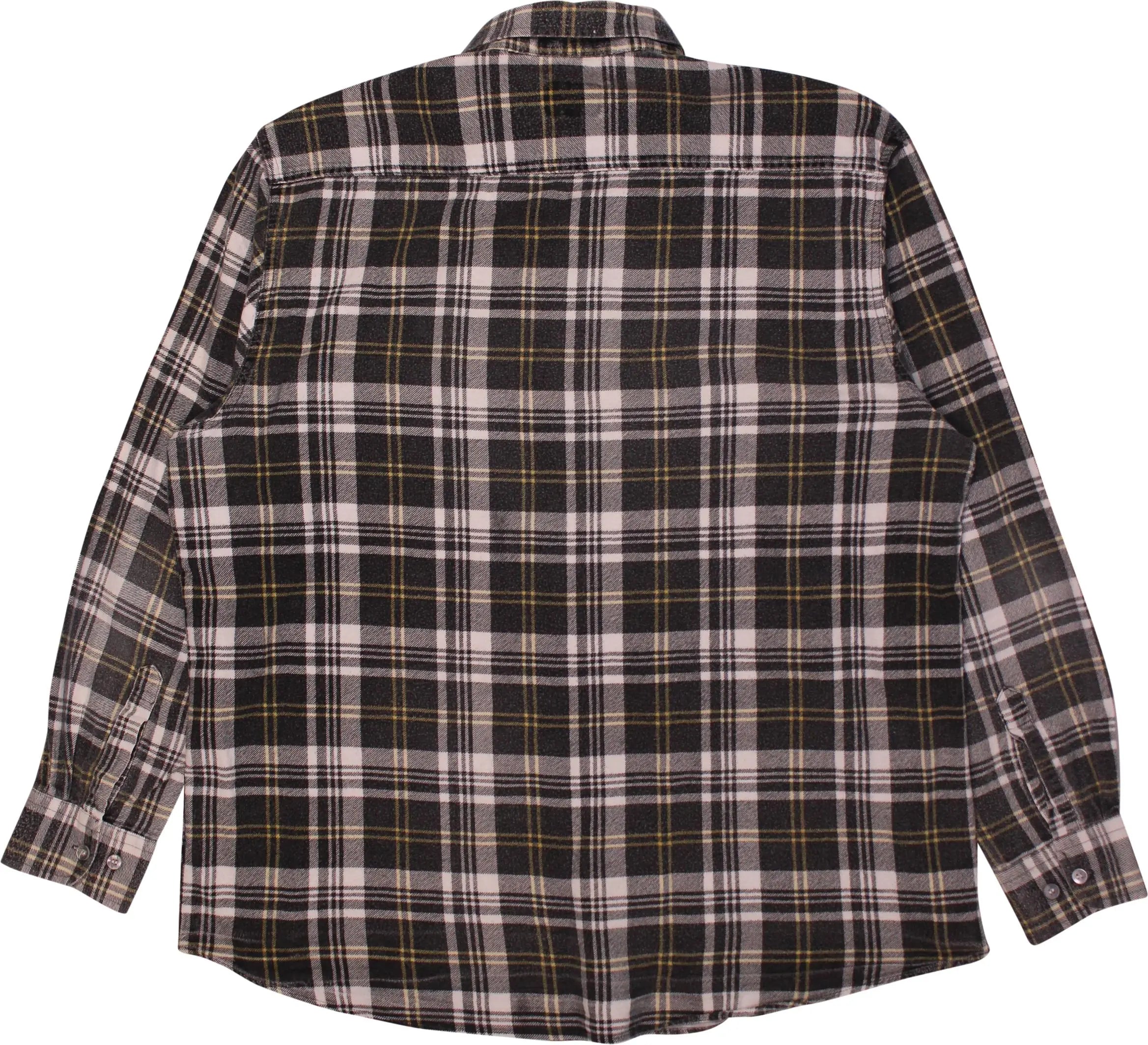 Shirtmaker - Checkered Flannel Shirt- ThriftTale.com - Vintage and second handclothing