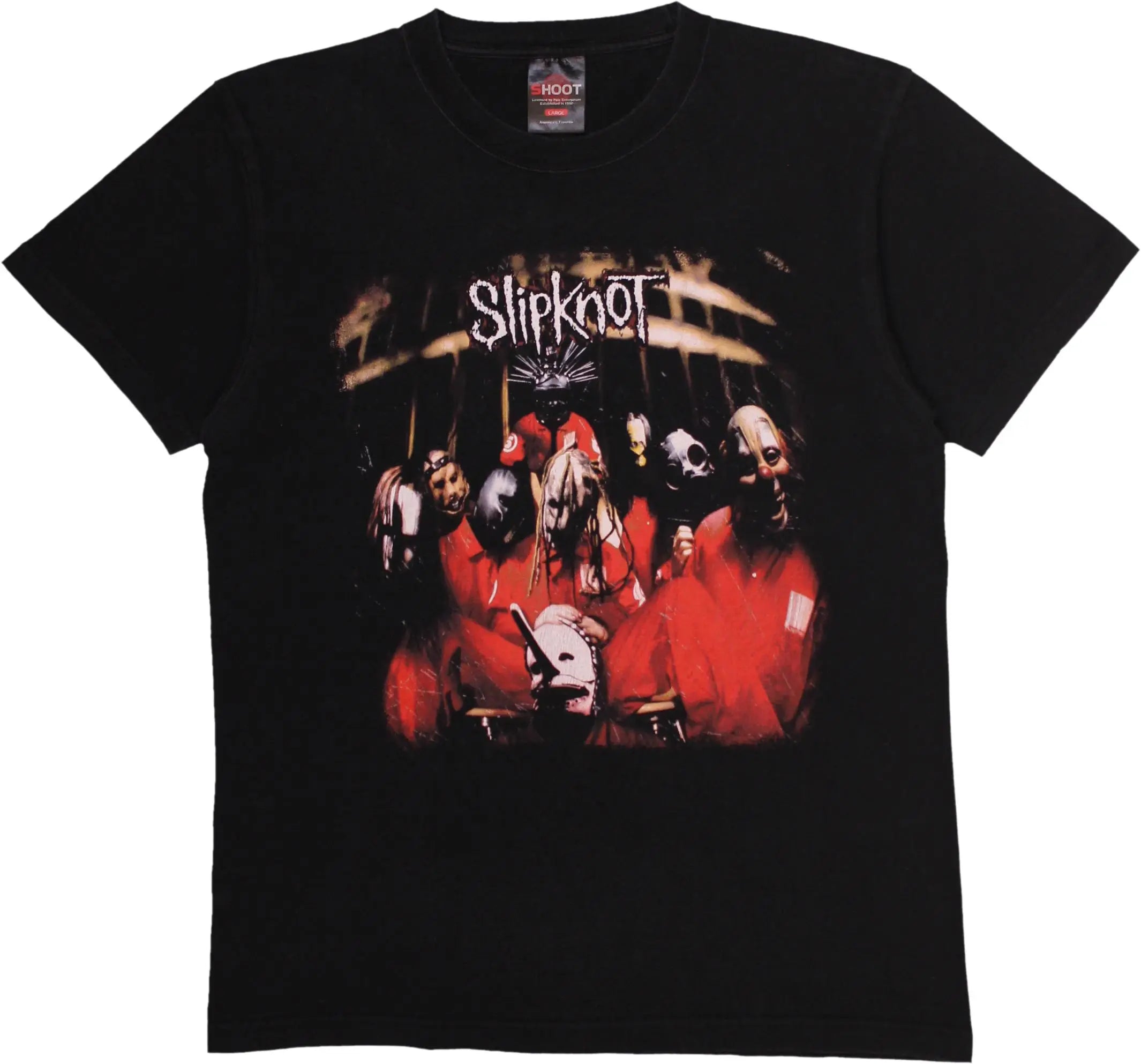 Shoot - Vintage Slipknot Band T-Shirt- ThriftTale.com - Vintage and second handclothing