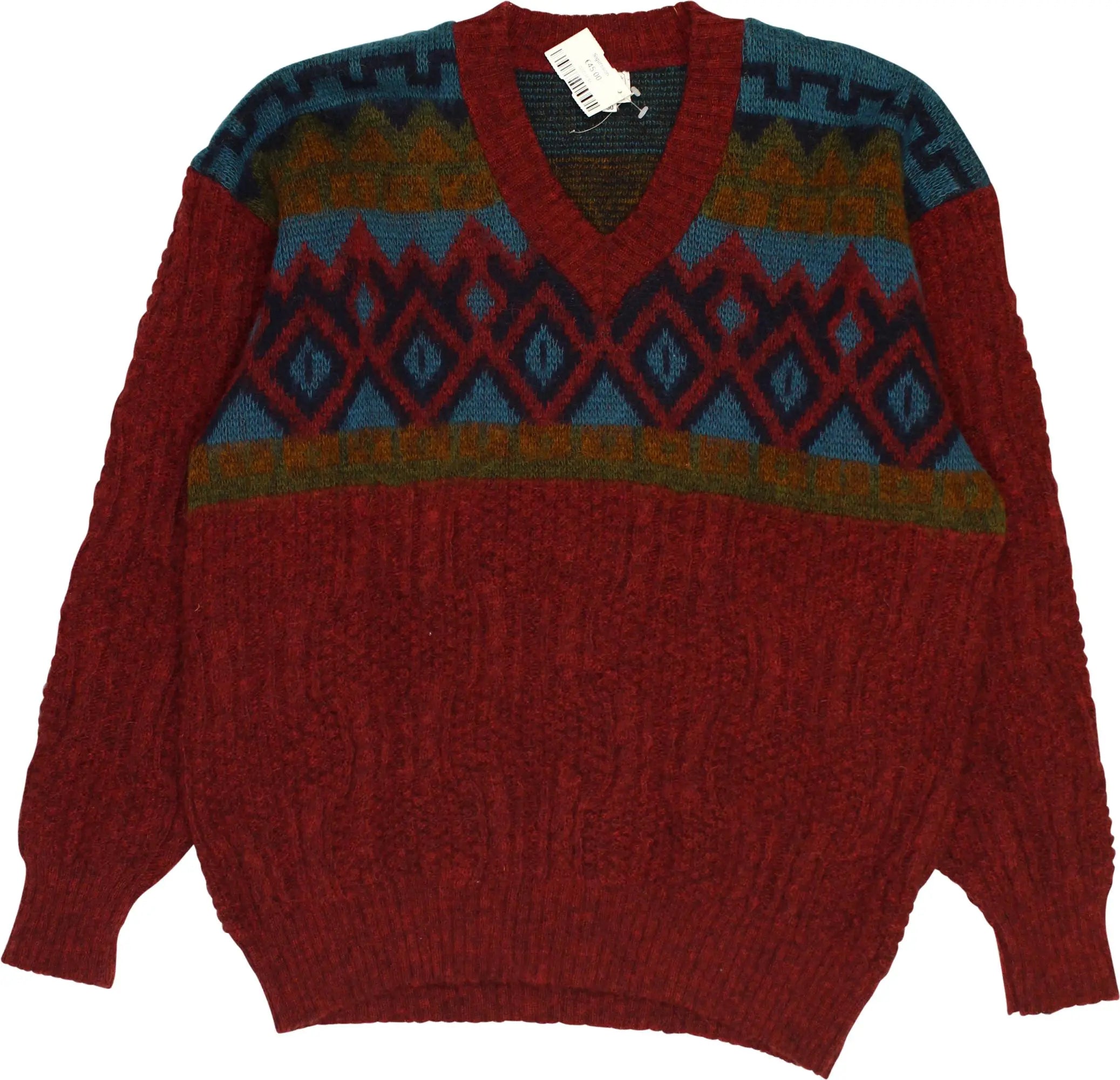 Sigursson Walbusch - Icelandic Jumper- ThriftTale.com - Vintage and second handclothing