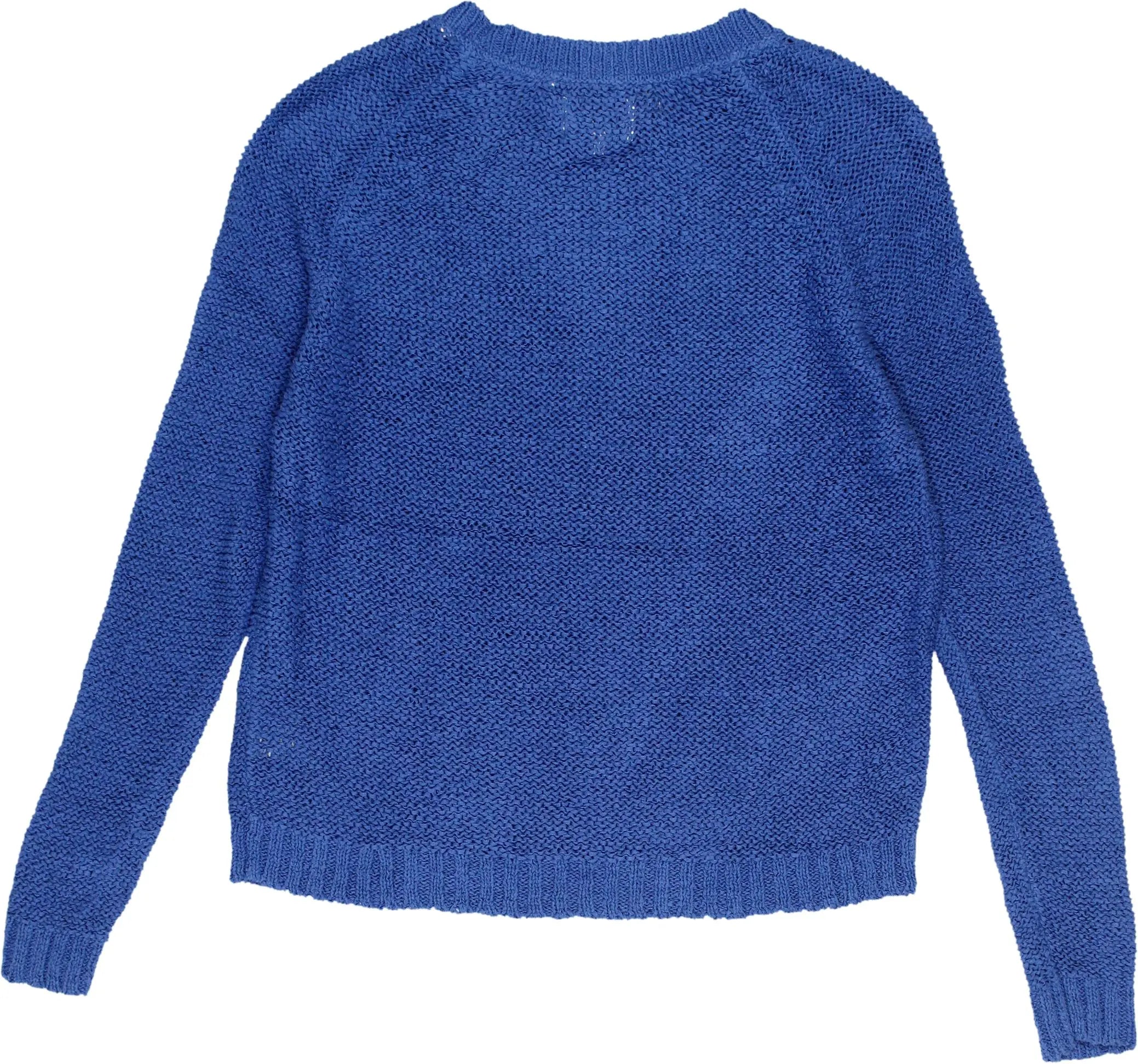 Silver Creek - Blue Jumper- ThriftTale.com - Vintage and second handclothing
