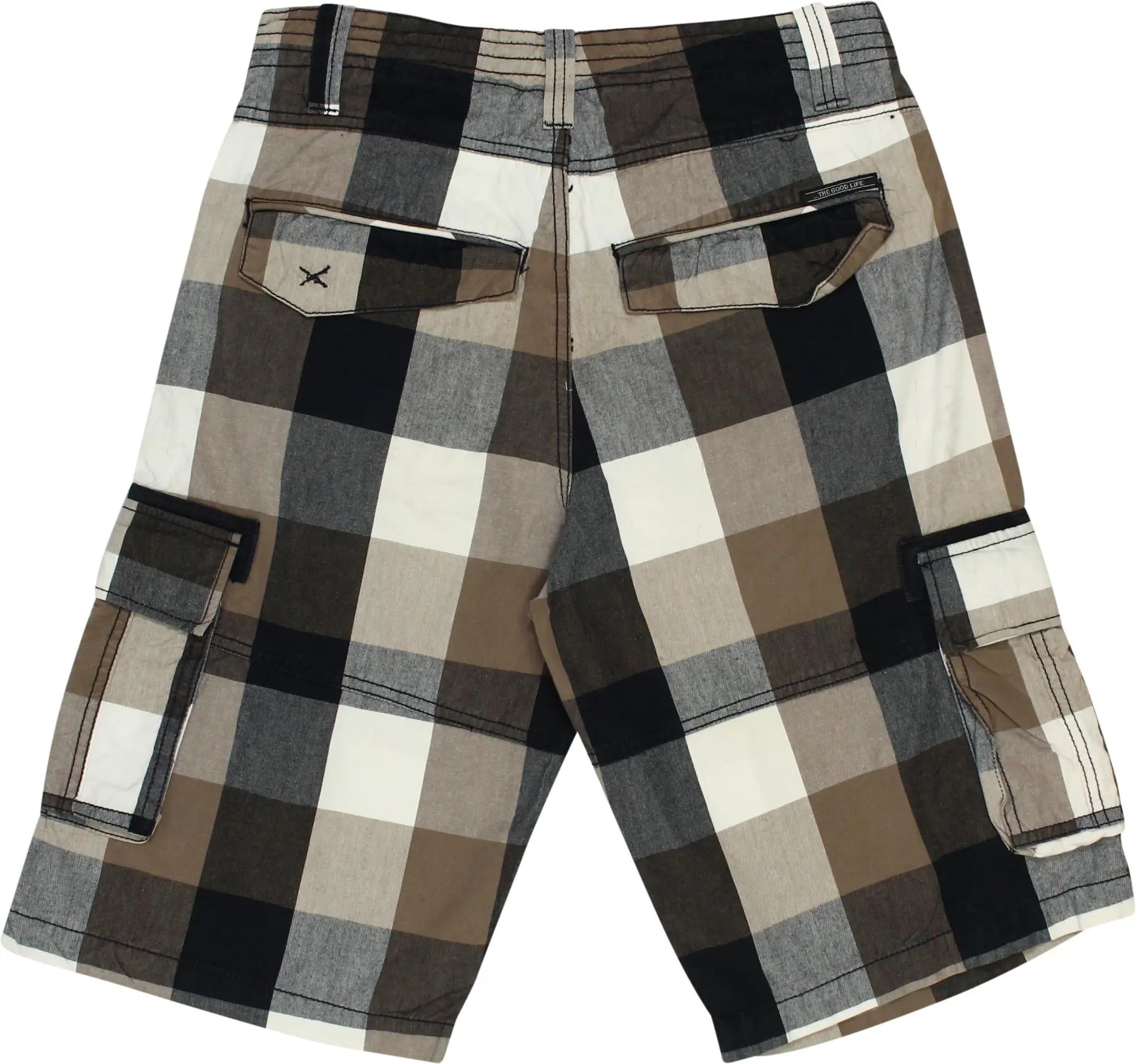 Silver Creek - Checkered Shorts- ThriftTale.com - Vintage and second handclothing