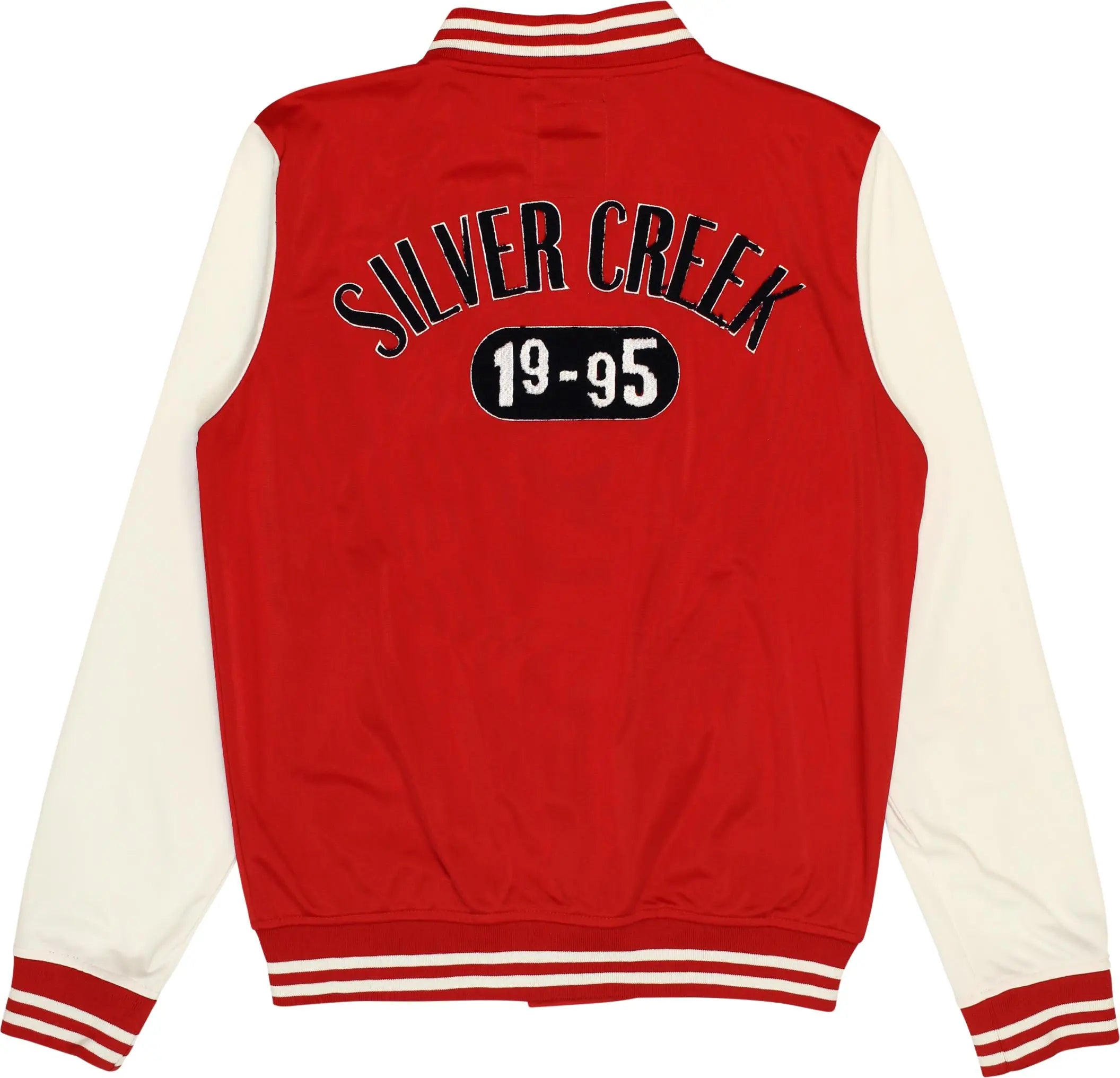 Silver Creek - Varsity Jacket- ThriftTale.com - Vintage and second handclothing