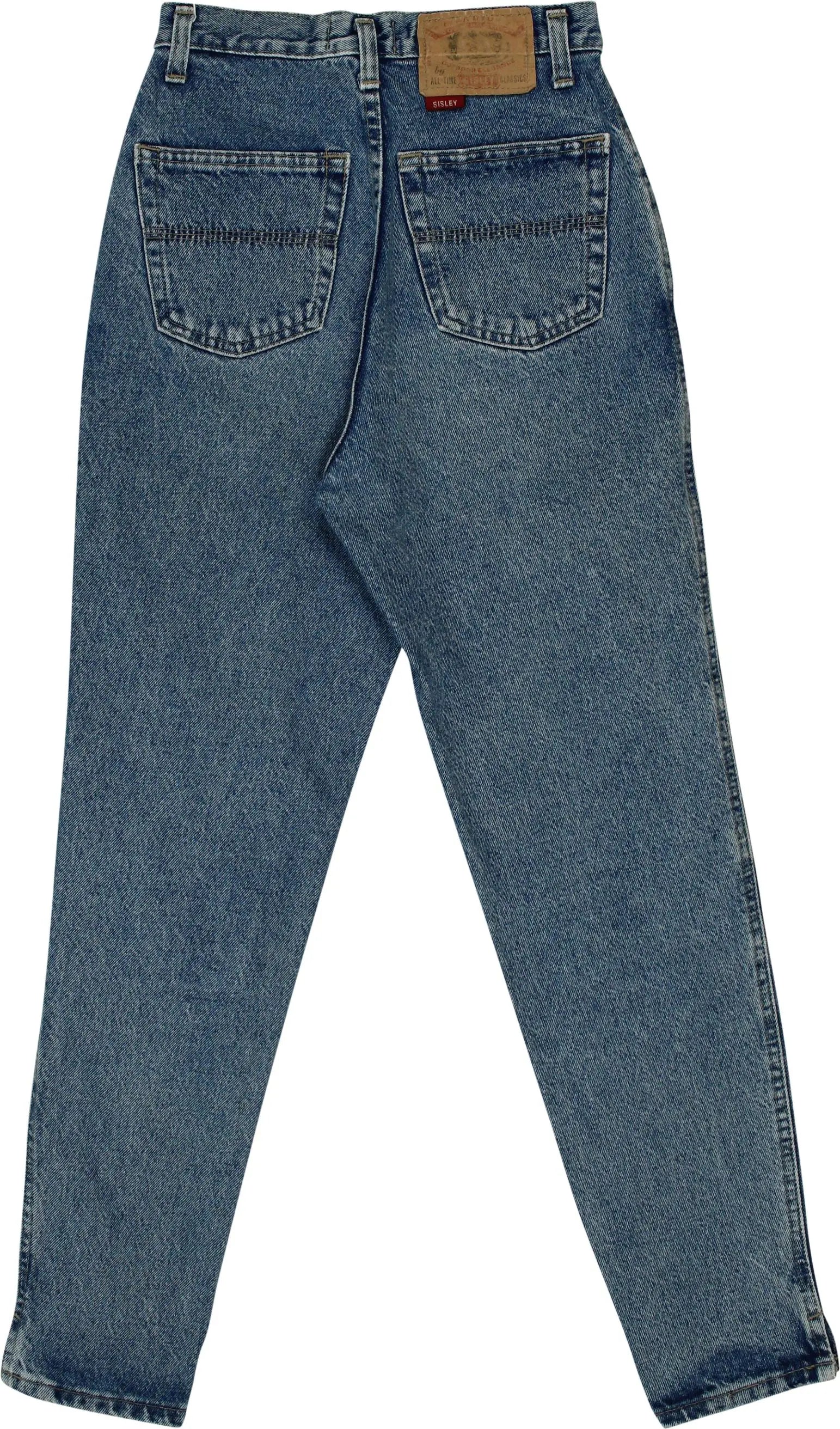 Sisley - Blue Jeans- ThriftTale.com - Vintage and second handclothing