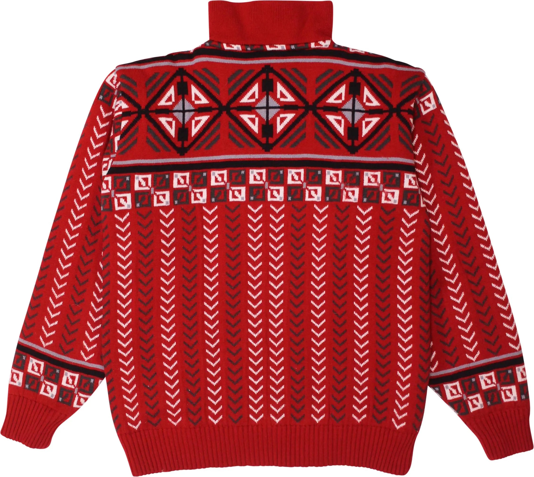 Ski Performance - Red Sweater by Ski Performance- ThriftTale.com - Vintage and second handclothing