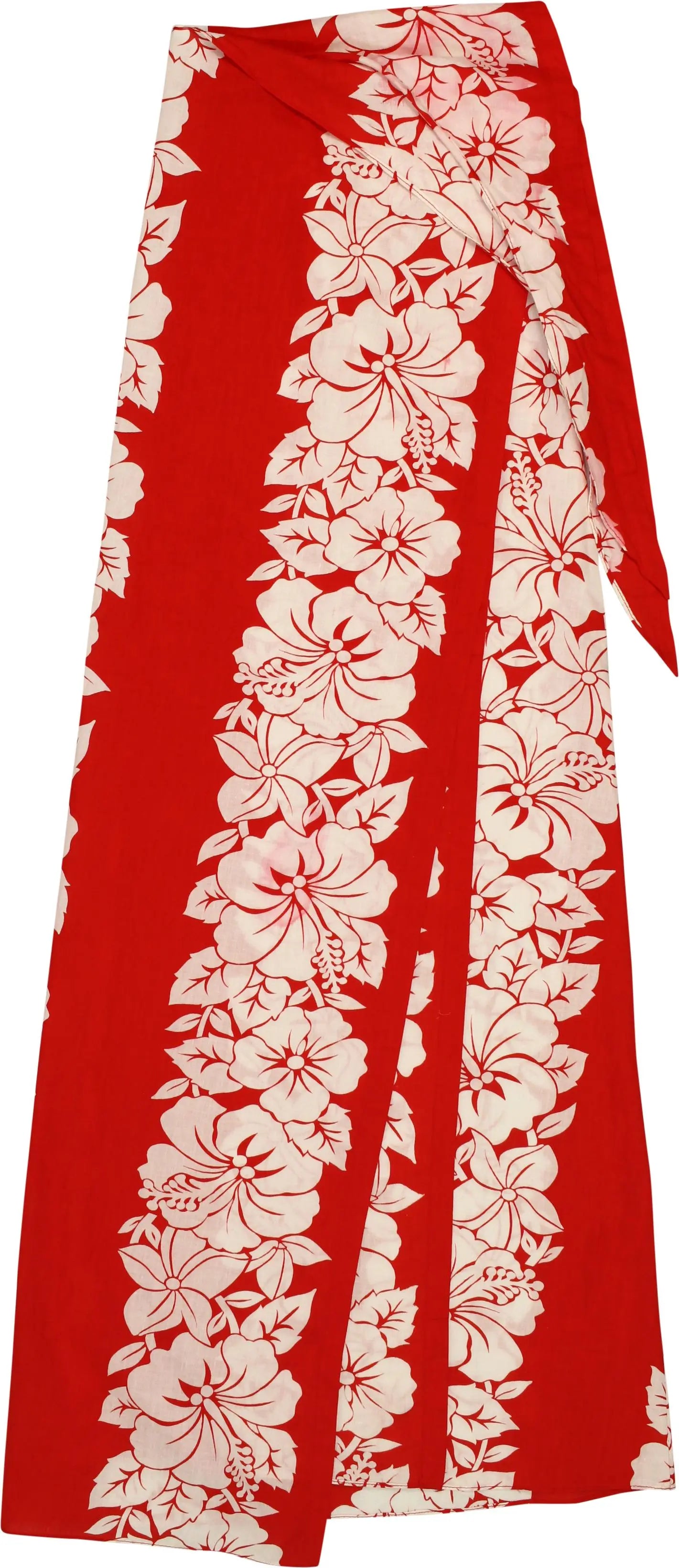 Pomaré Hawaii - 70s Hawaiian Wrap Dress/Skirt- ThriftTale.com - Vintage and second handclothing