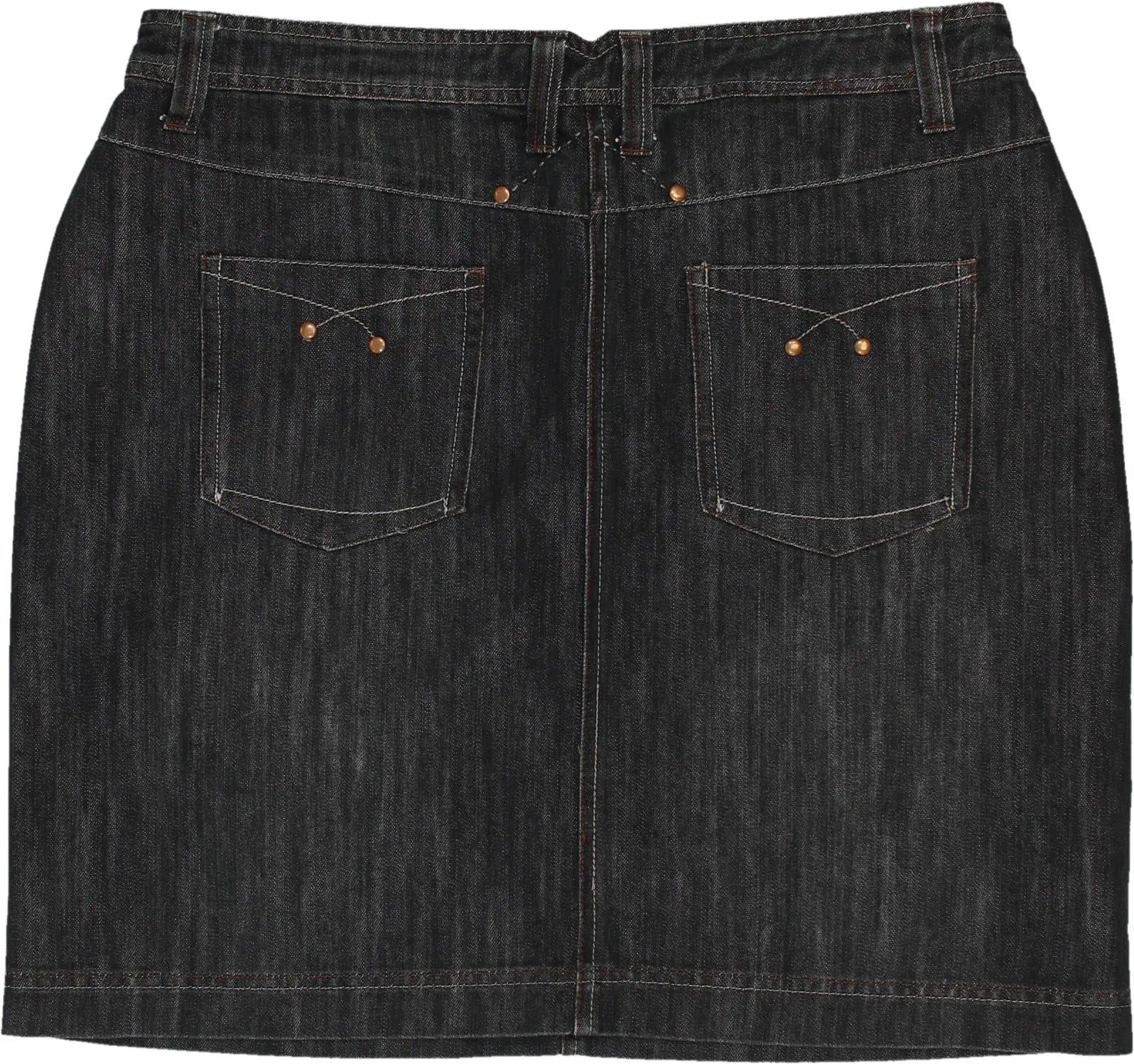 SoSoire - Denim Skirt- ThriftTale.com - Vintage and second handclothing