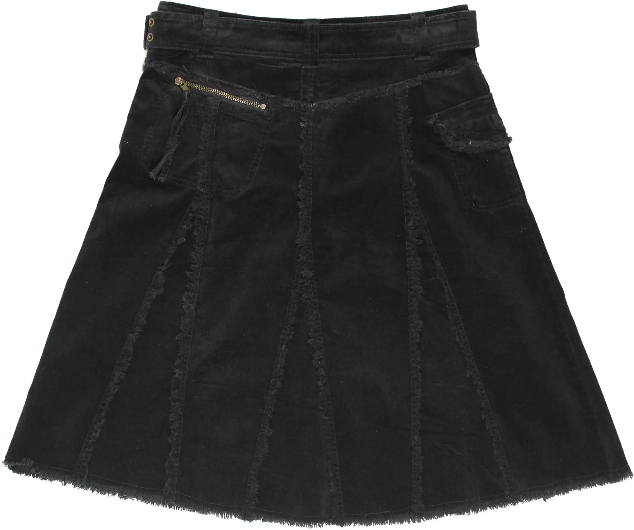 SoSoire - Rib Skirt- ThriftTale.com - Vintage and second handclothing