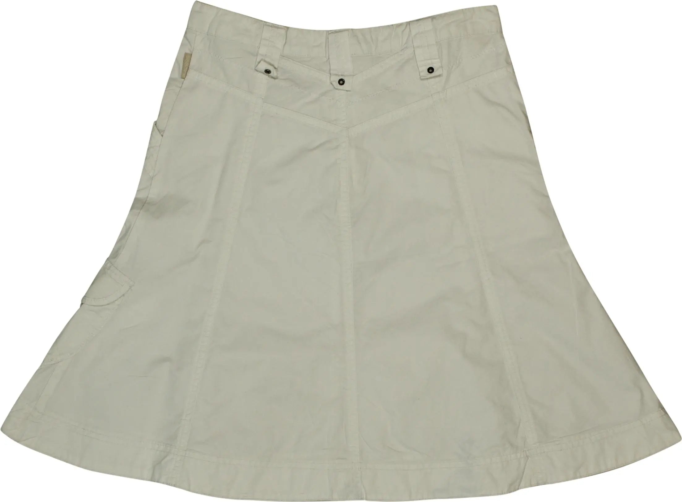 SoSoire - White Skirt- ThriftTale.com - Vintage and second handclothing