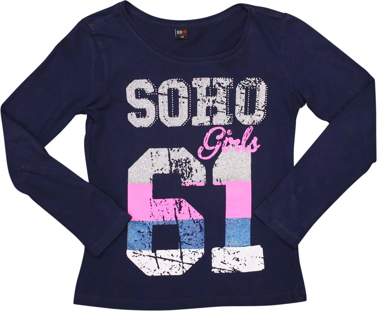 Soho - WHITE2080- ThriftTale.com - Vintage and second handclothing
