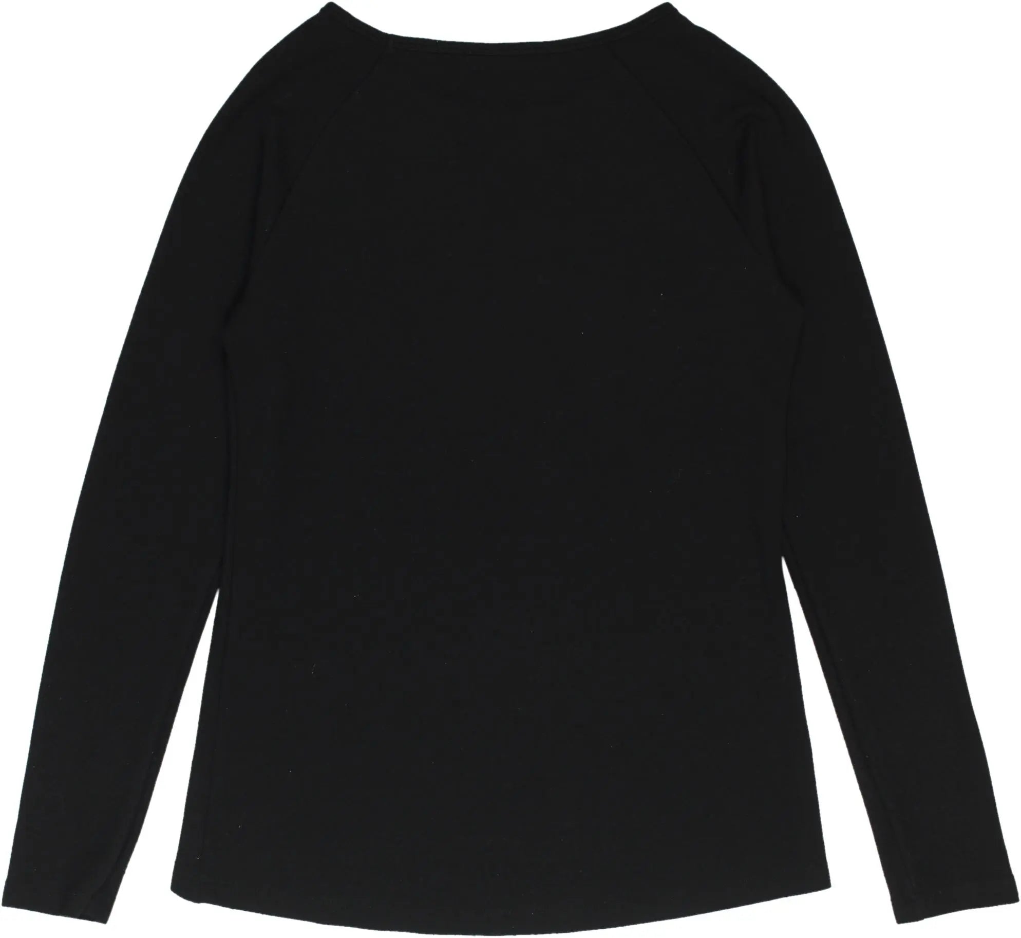 Sophia Perla - Black Long Sleeve Shirt- ThriftTale.com - Vintage and second handclothing