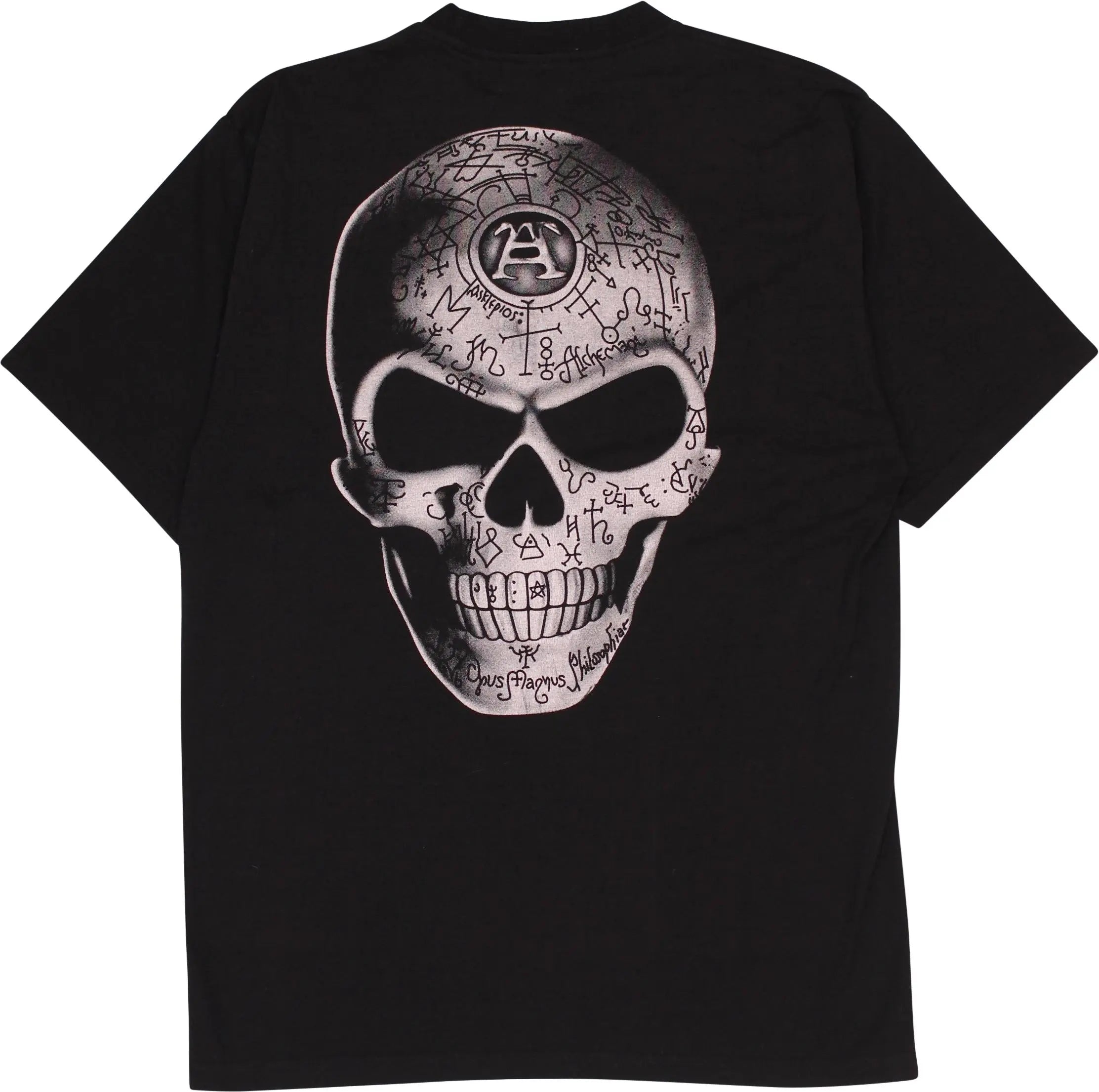 Spirit Sportswear - Skeleton T-Shirt- ThriftTale.com - Vintage and second handclothing