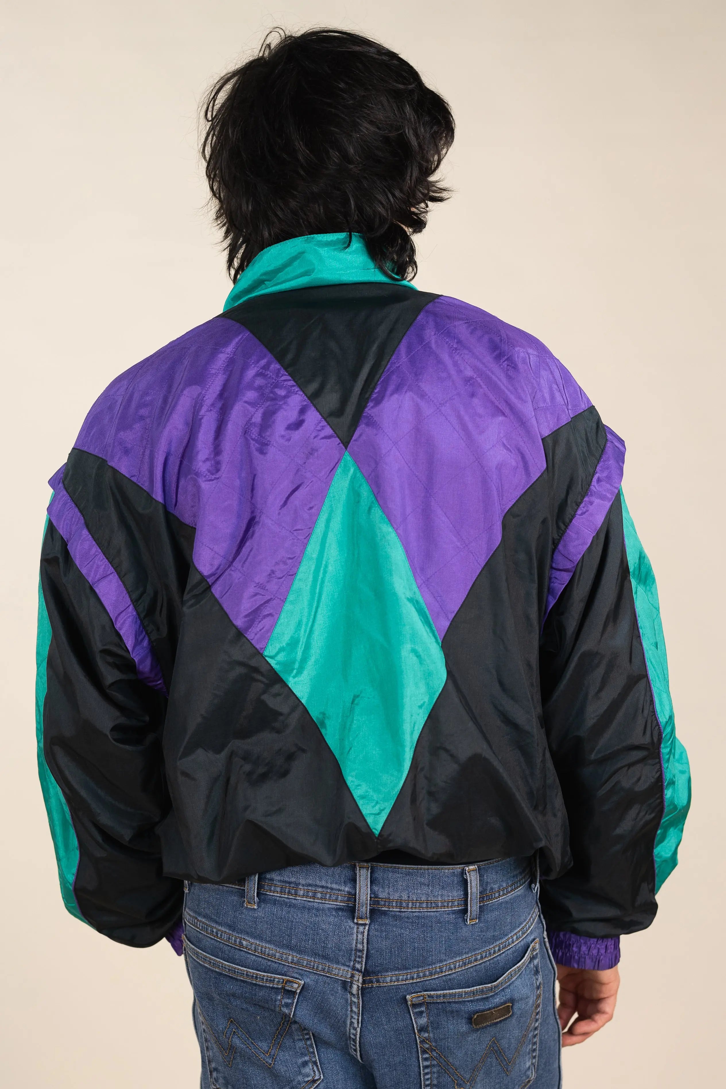 Sportino - 80s Track Jacket- ThriftTale.com - Vintage and second handclothing