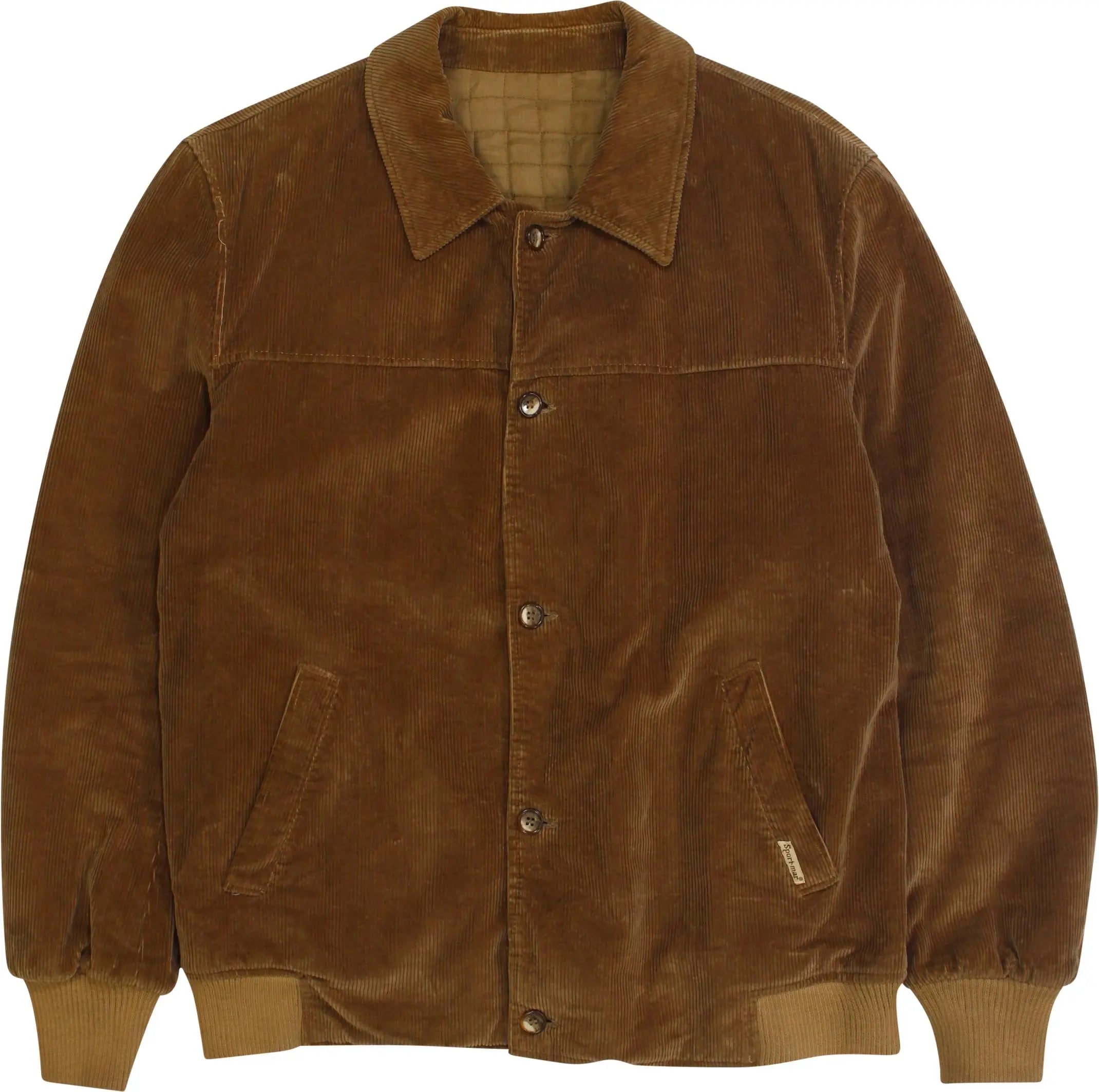 Sportmar - Corduroy Jacket- ThriftTale.com - Vintage and second handclothing
