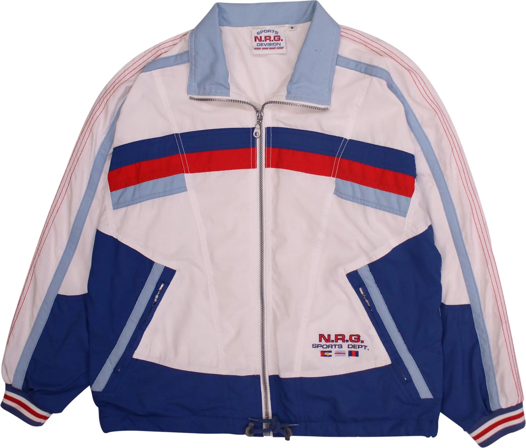 Sports N.R.G. Devision - Sports N.R.G. Devision Windbreaker- ThriftTale.com - Vintage and second handclothing