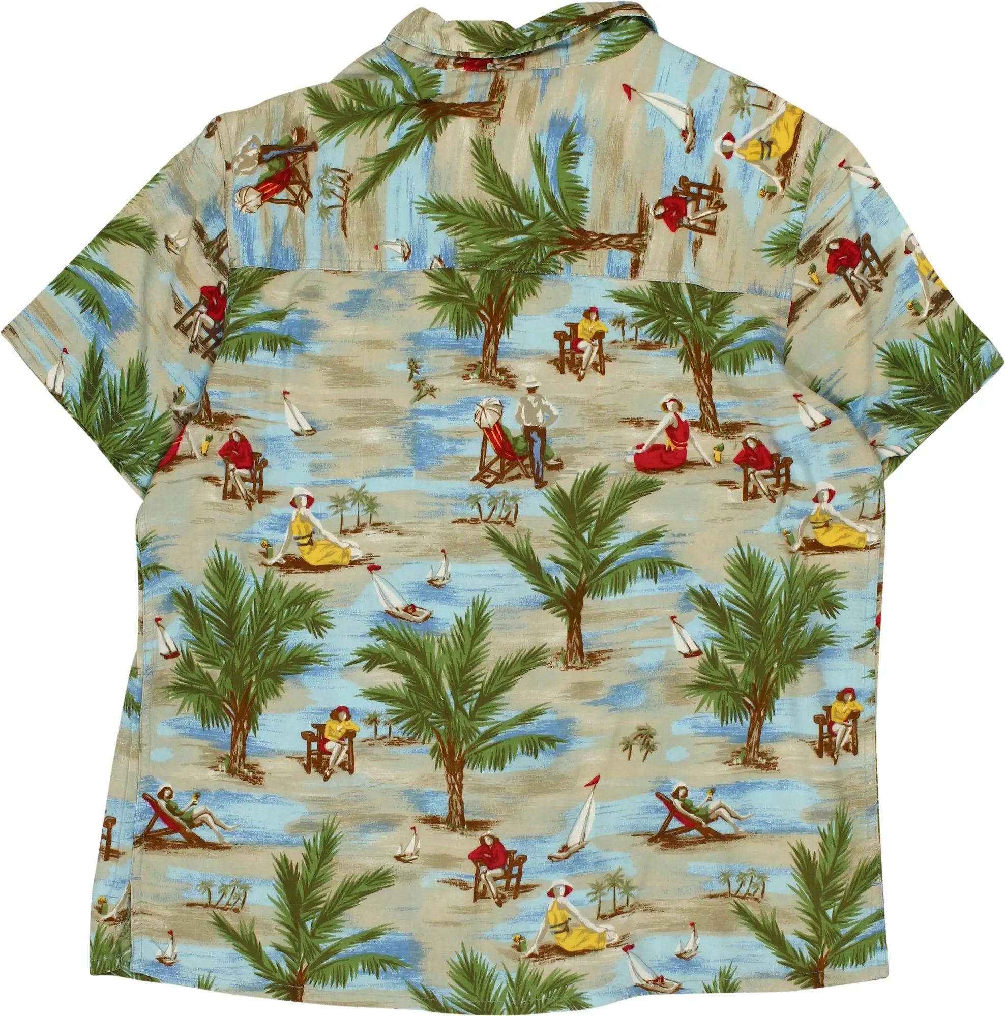 St John's Bay - 90s Hawaiian Blouse- ThriftTale.com - Vintage and second handclothing